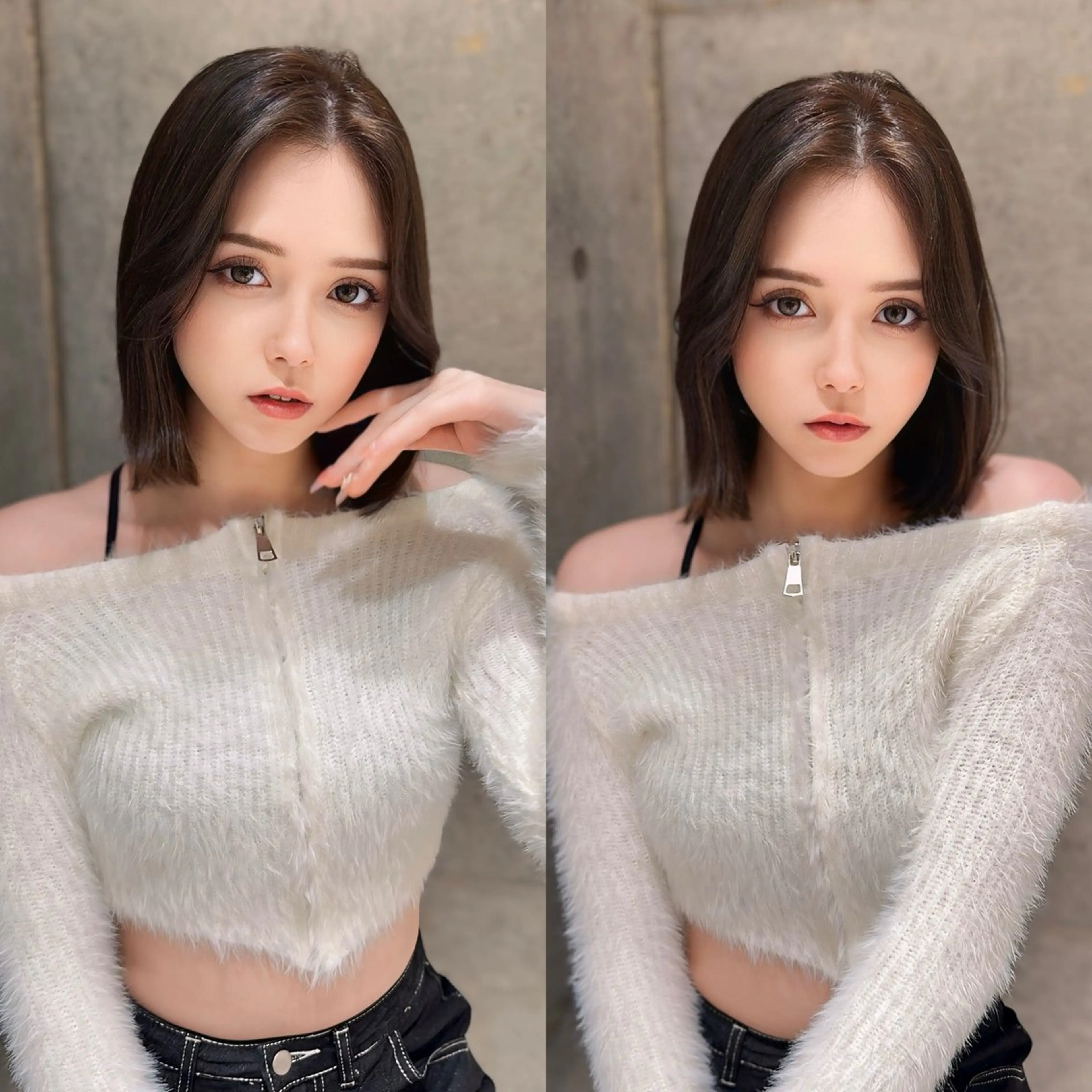 ミディアム カット 縮毛矯正 トリートメント ✨髪質改善特化✨副 店長椎葉信乃介のヘアスタイル