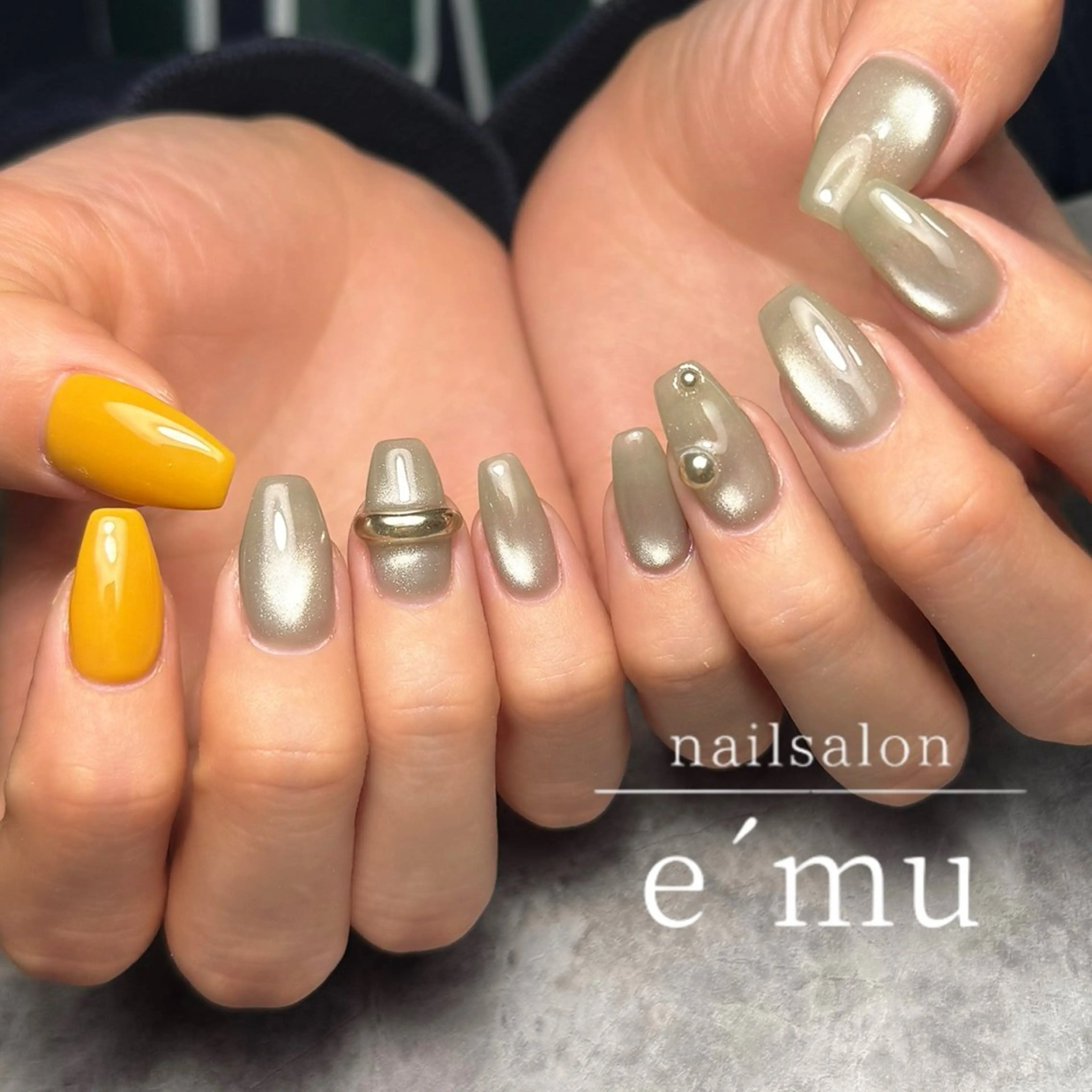 ネイル ハンドネイル nailsalon e´muのネイルデザイン