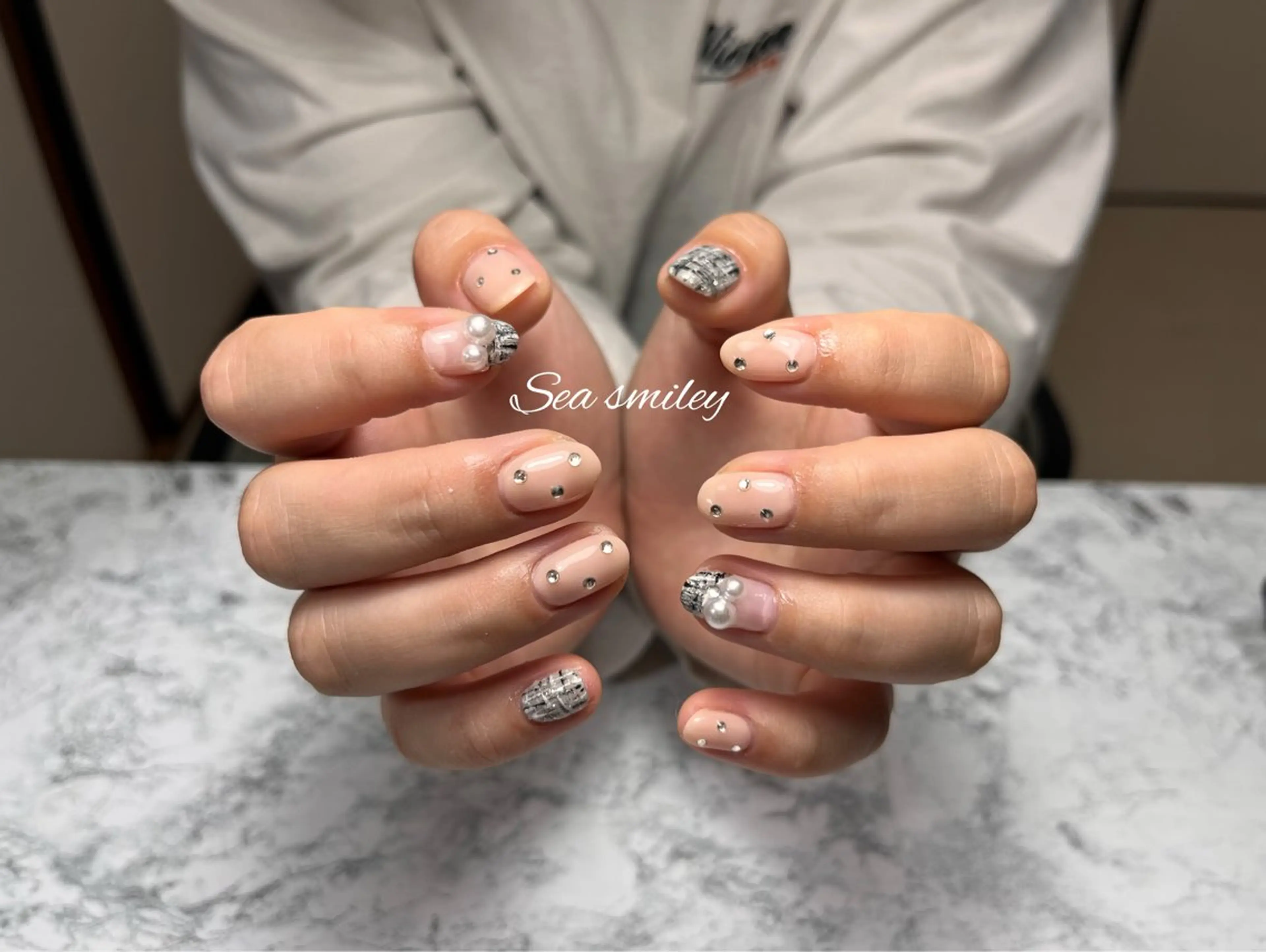 ネイル ハンドネイル Sea smiley シースマイリーのネイルデザイン