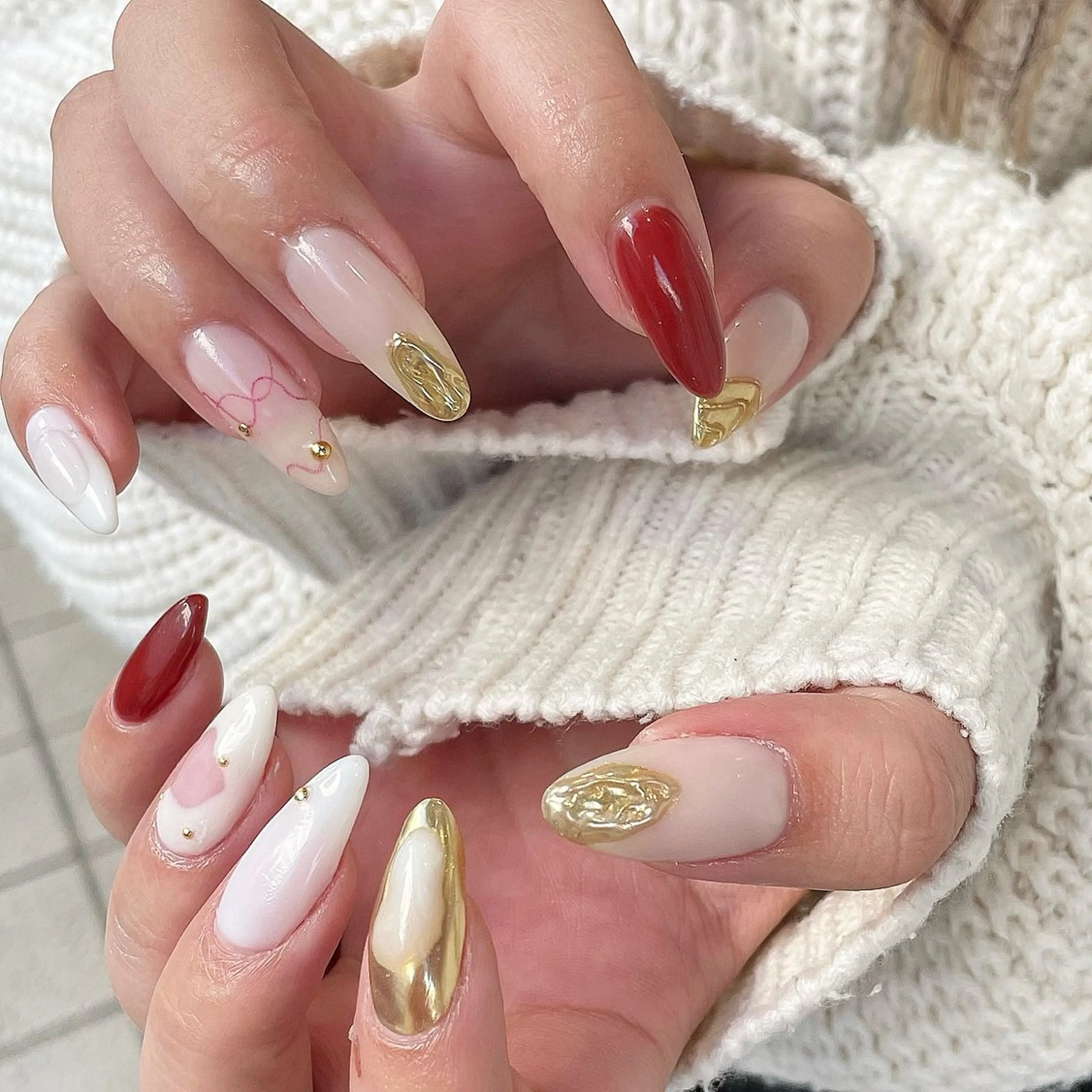 ネイル ニュアンスネイル Bianca川越西口 KITAZAKI🫧のネイルデザイン