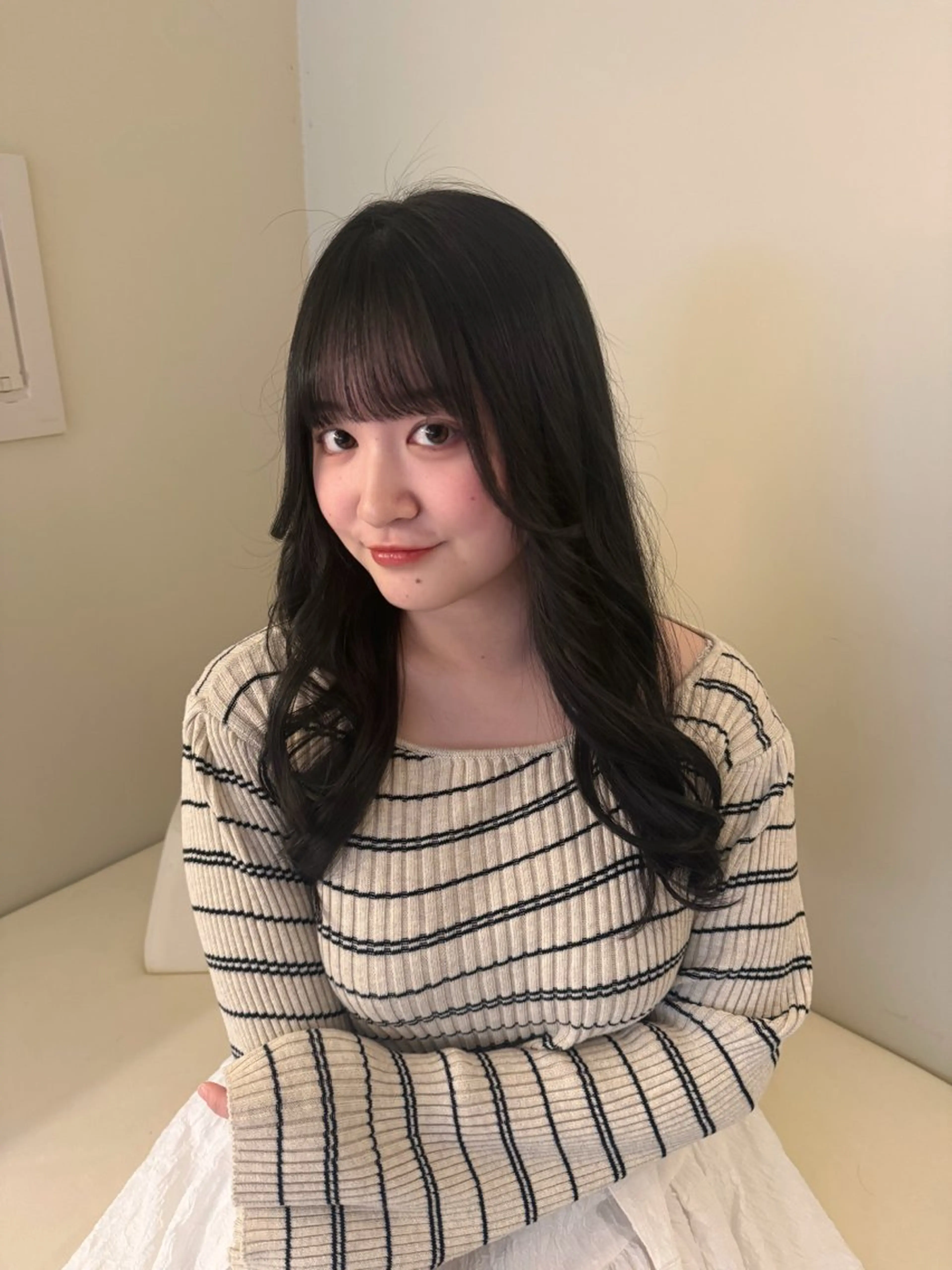ロング カラー カット ヘアカラー トリートメント 🩶 AIRA / 透明感カラー 🩶のヘアスタイル