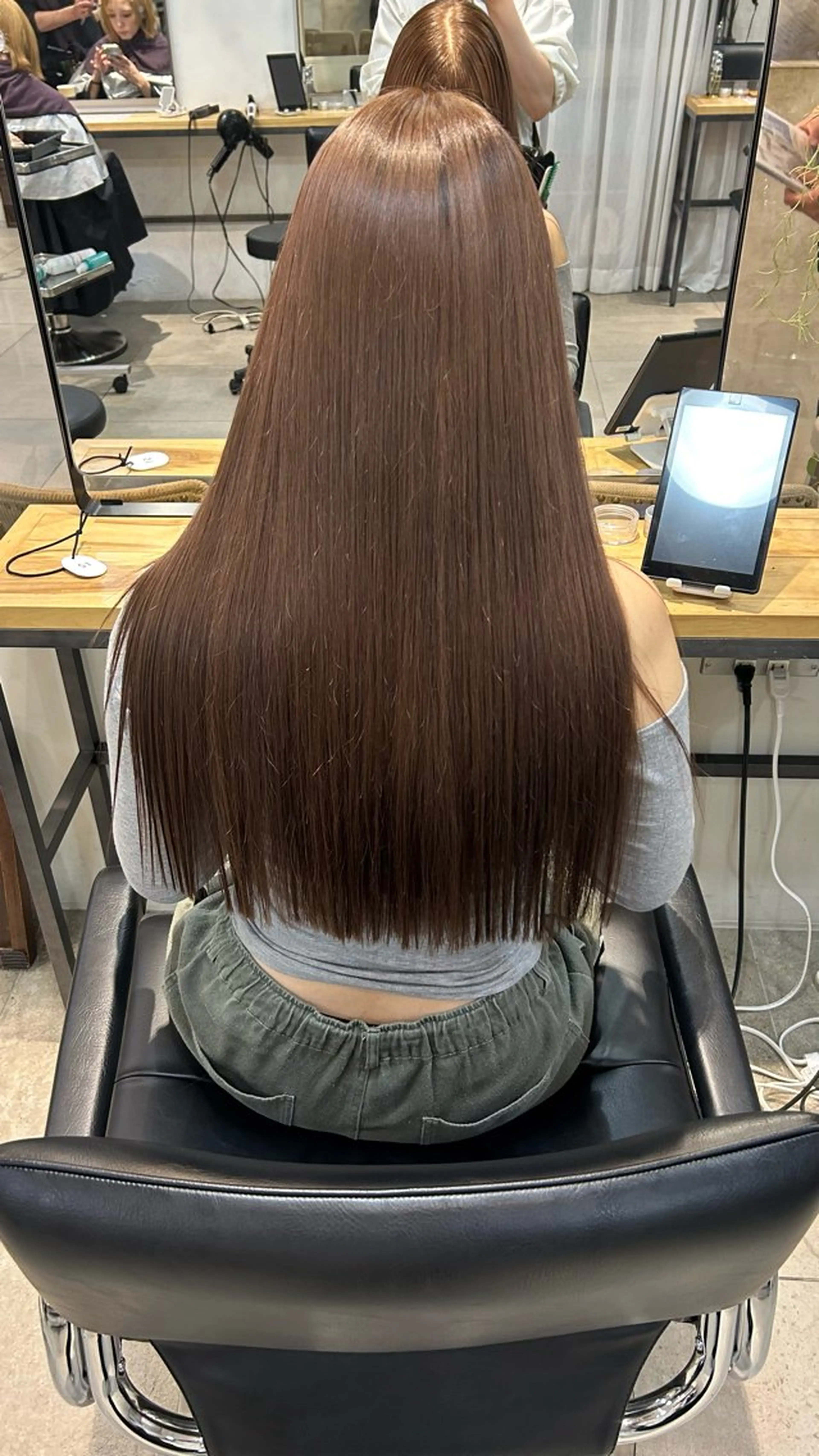 ロング カラー カット ヘアカラー じゅわっと暖色カラー 🍊Moemiのヘアスタイル