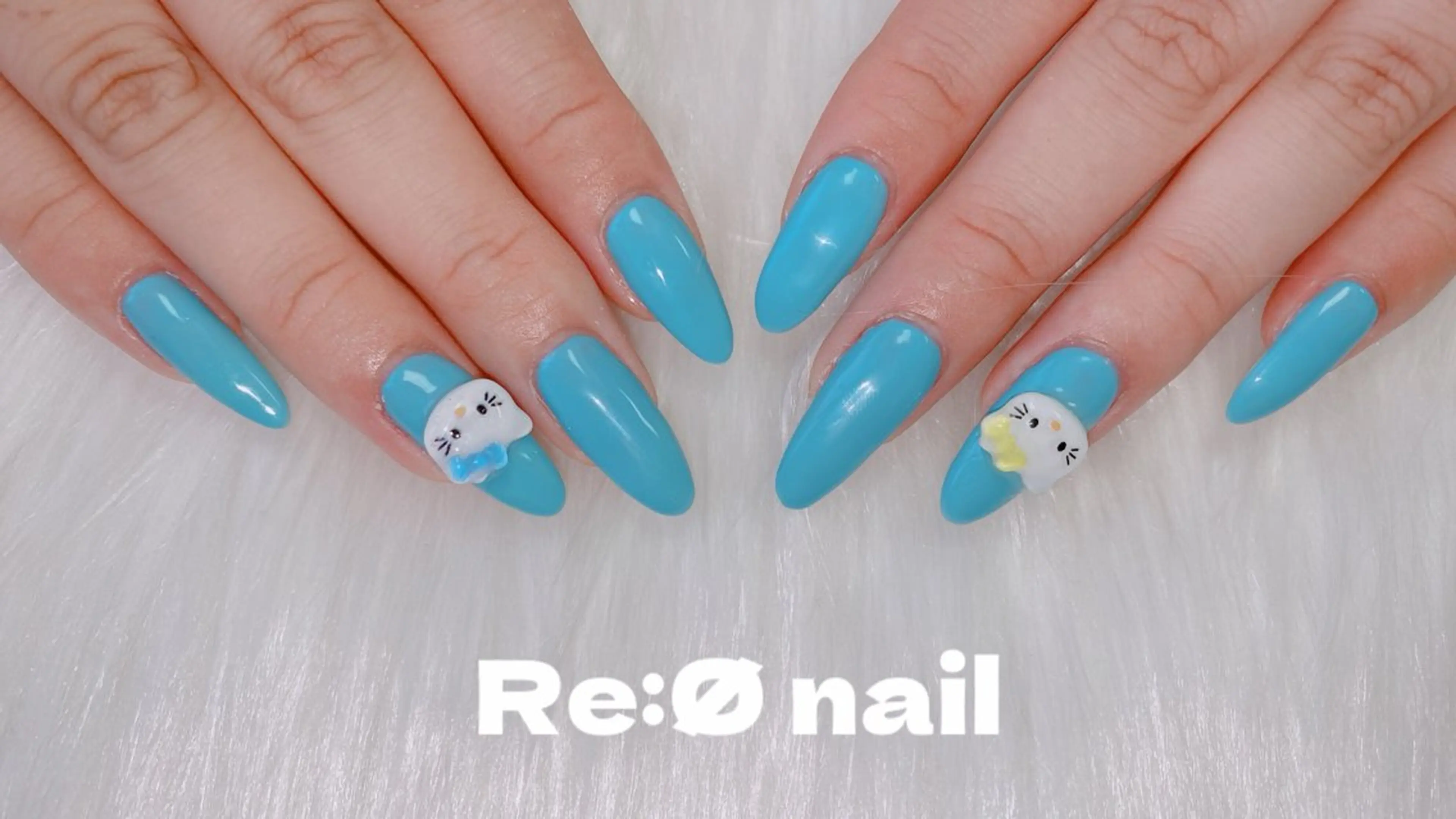 ネイル ハンドネイル Re:Ø nail 🩵TSUJIのネイルデザイン