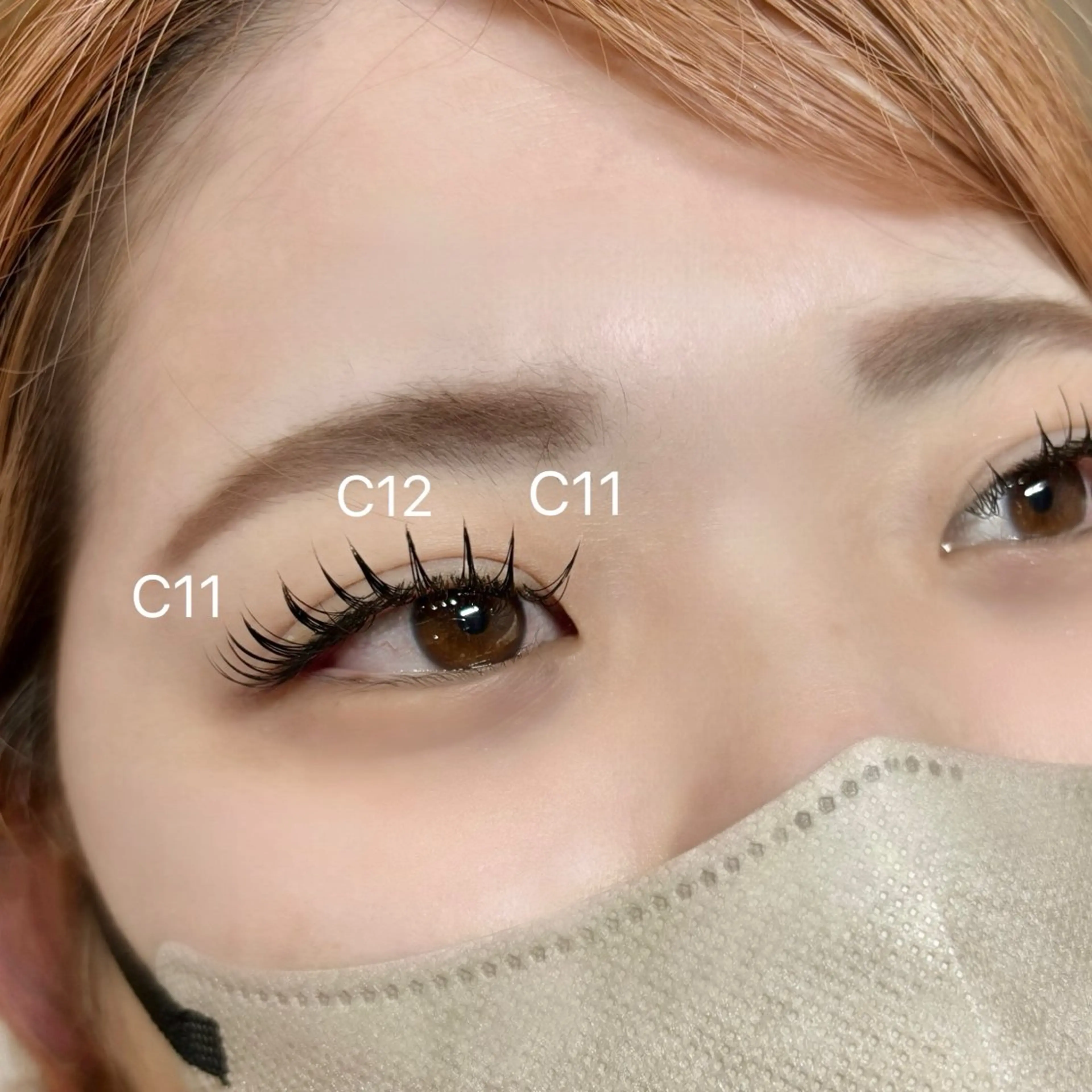 マツエク・マツパ マツエク 💛たくら なつき💛のマツエク・マツパデザイン