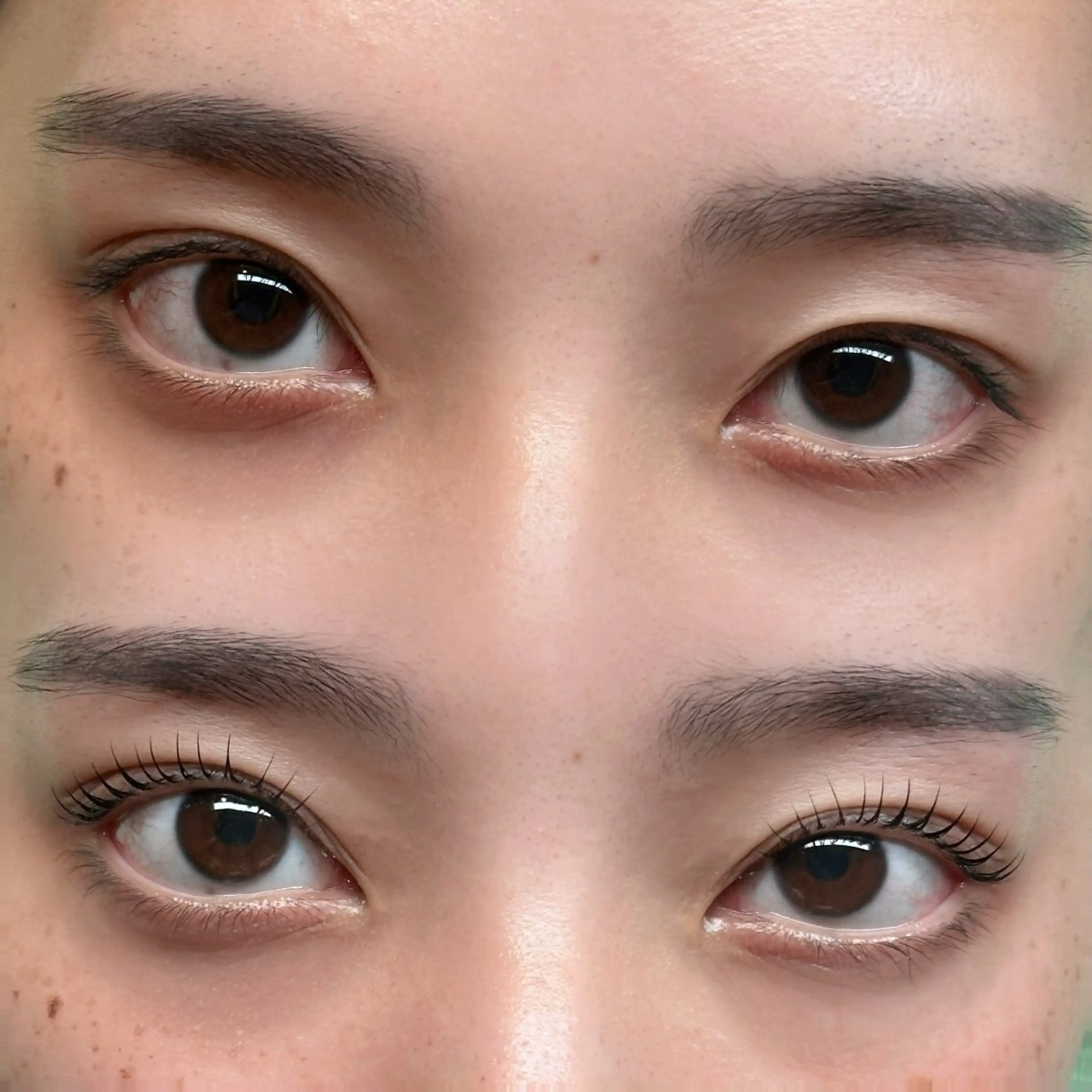 マツエク・マツパ 一重×まつ毛パーマ HOLOGRAM EYELASHのマツエク・マツパデザイン