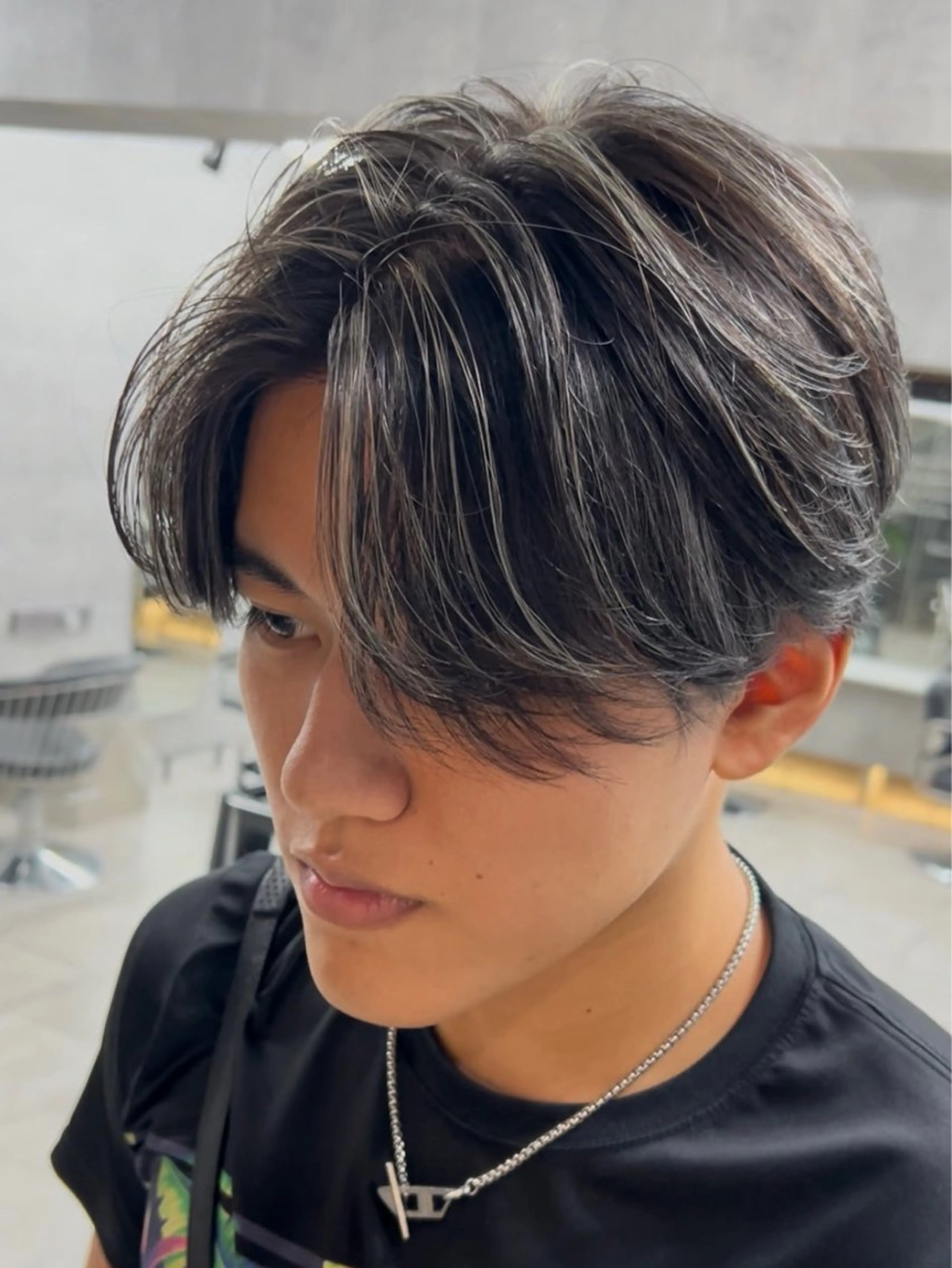 メンズ 表参道/ハイライト /tsumugiのヘアスタイル