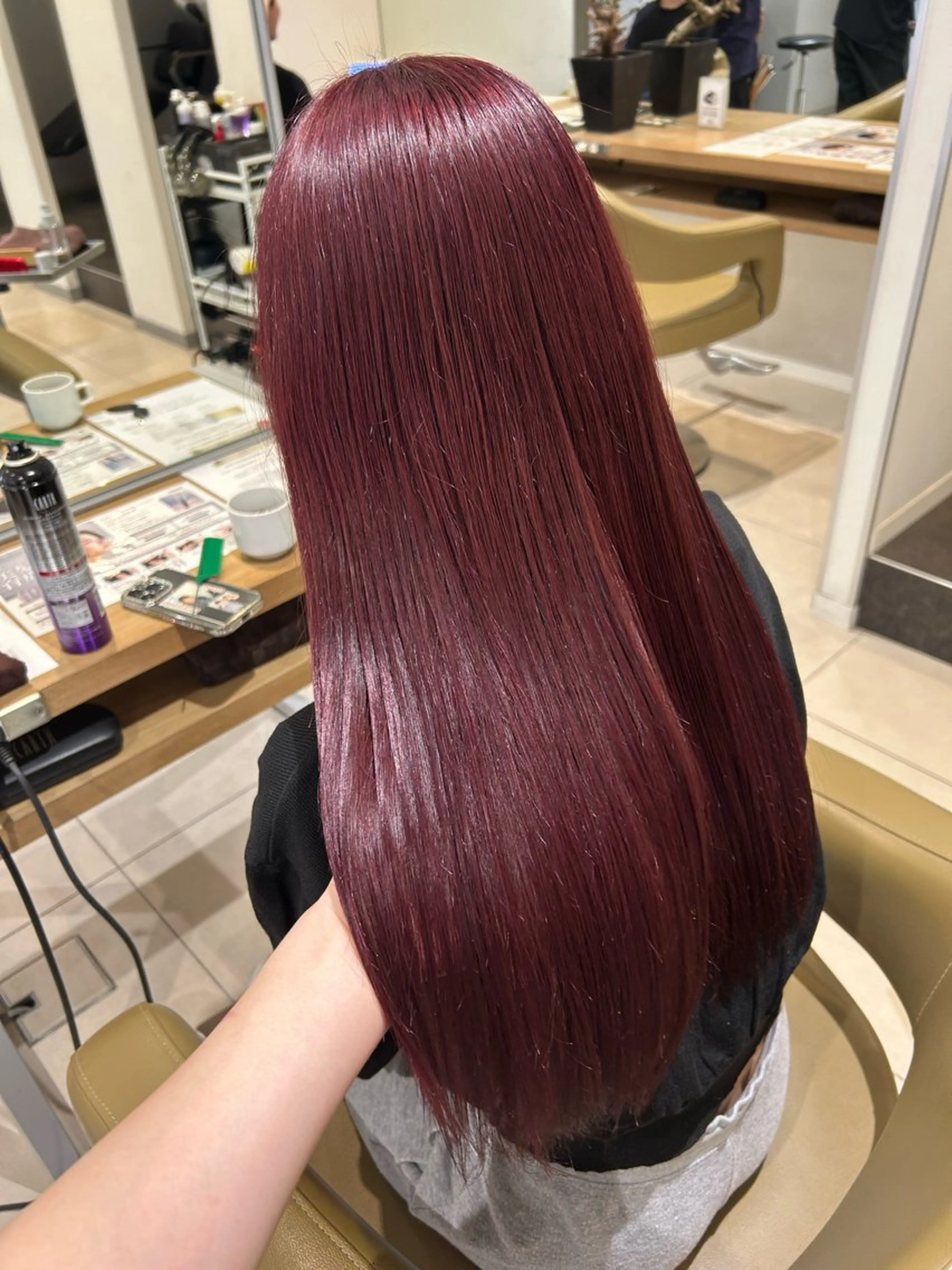 ロング カラー ヘアカラー 🦖ミニボブ/ボブ /MOEKA🦕のヘアスタイル