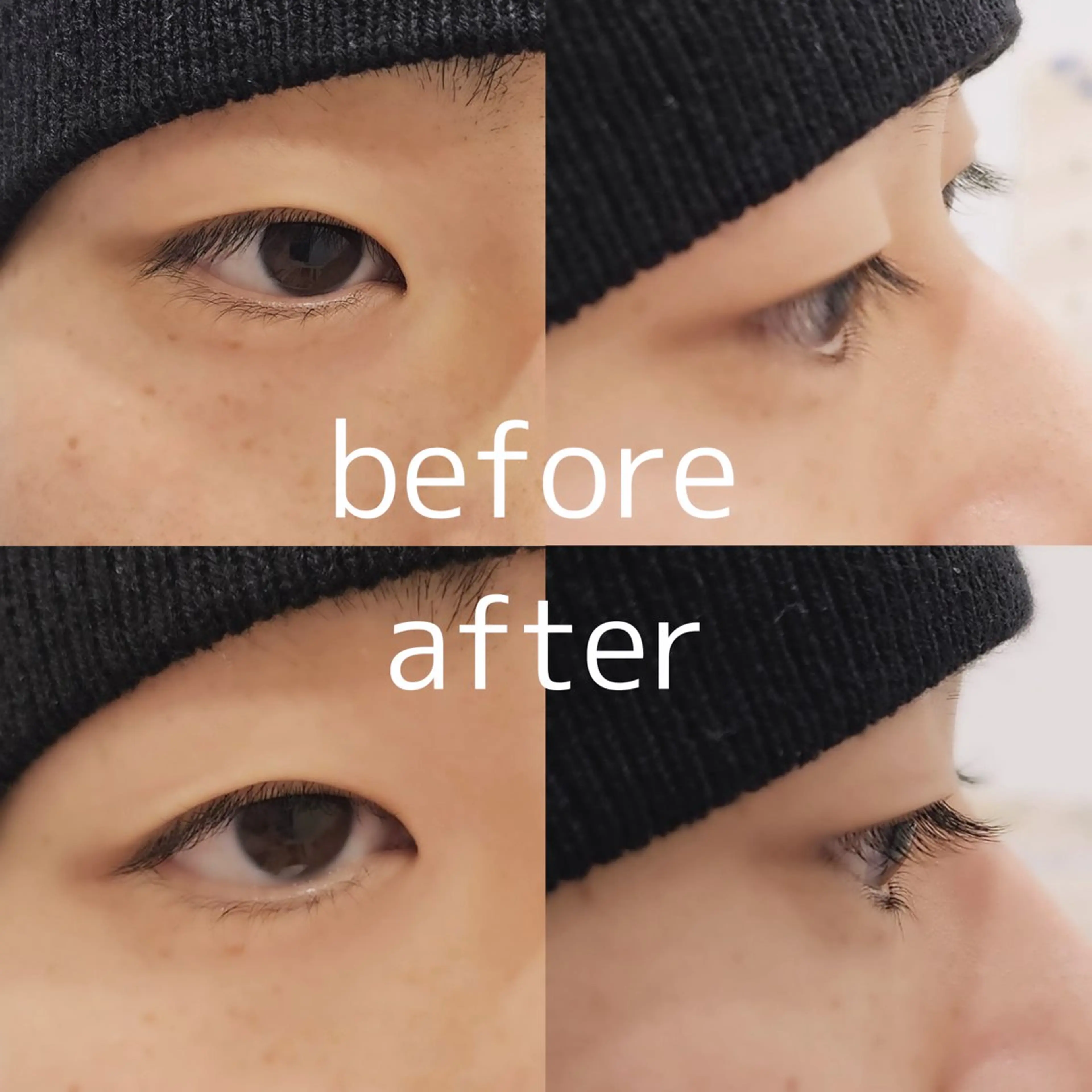 メンズまつ毛パーマの写真