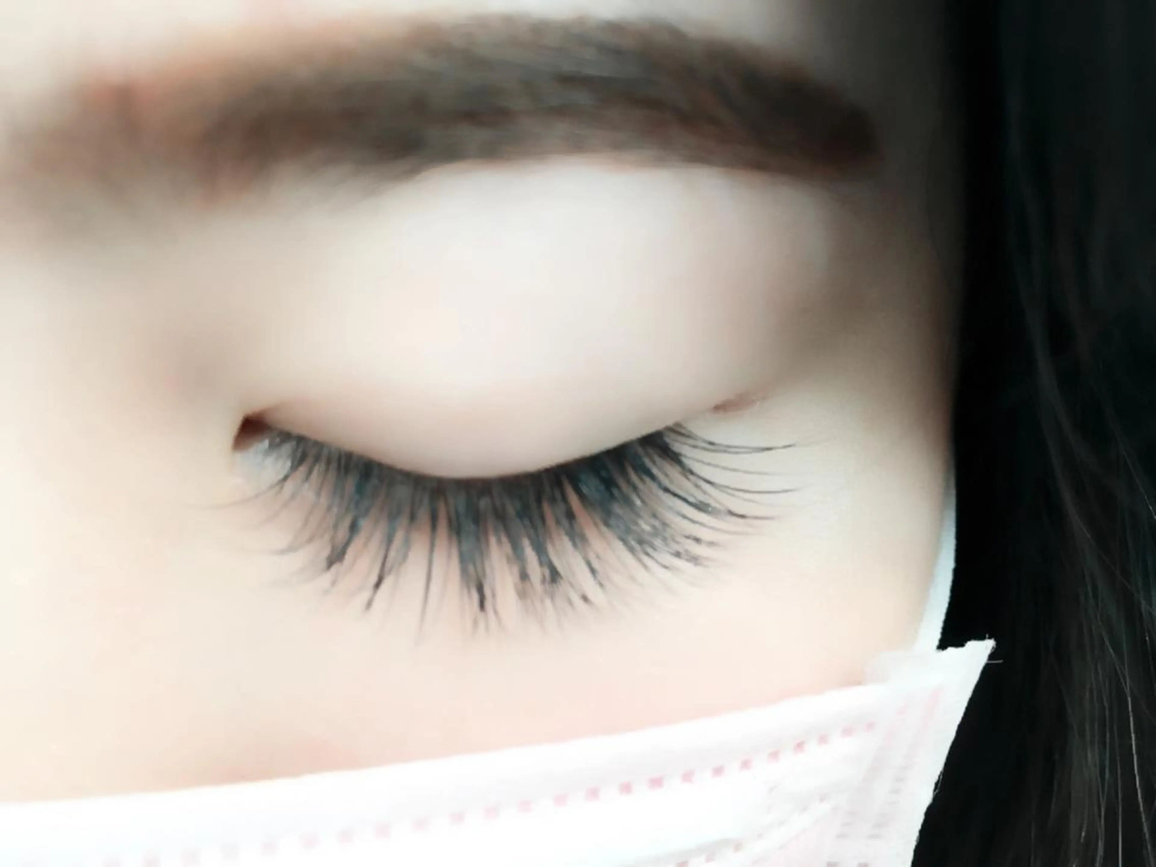 マツエク・マツパ 目尻長め ミンク 🥚Sumire🥚 アイデザイナーのマツエク・マツパデザイン