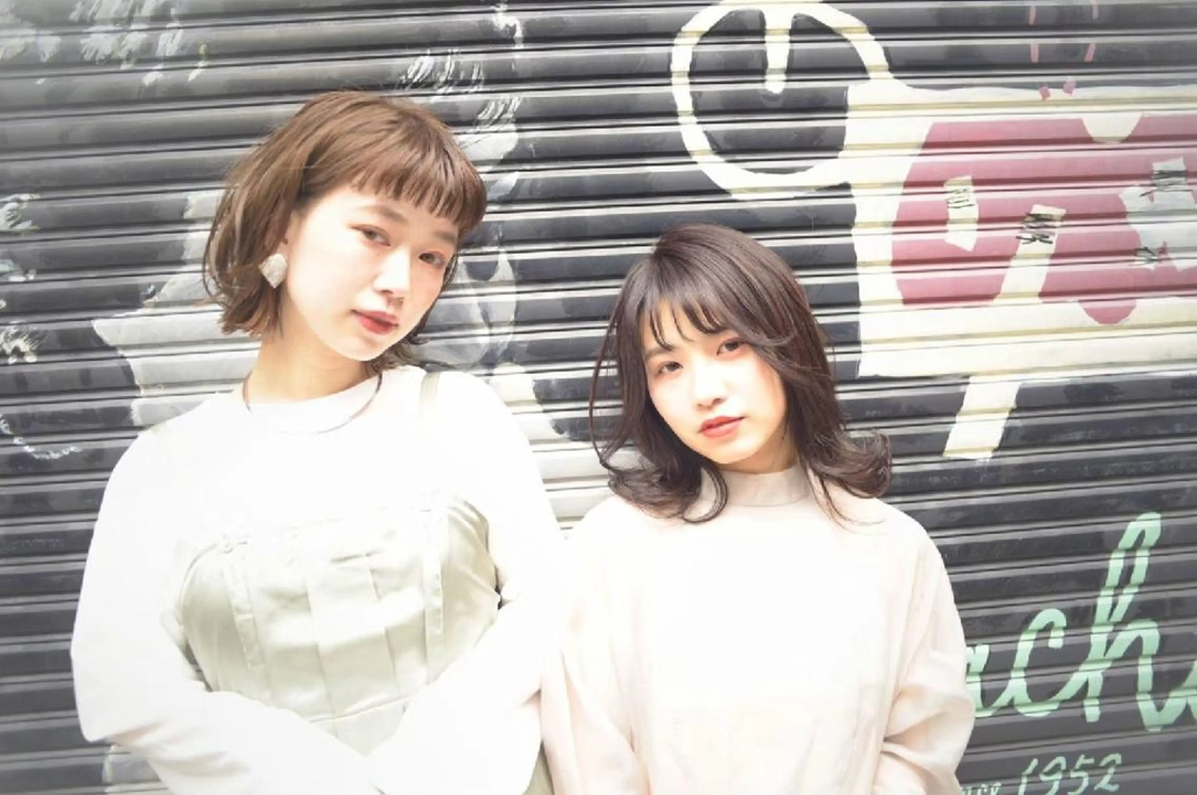 ミディアム カラー パーマ カット ヘアカラー パーマ トリートメント モリシタ サトシのヘアスタイル