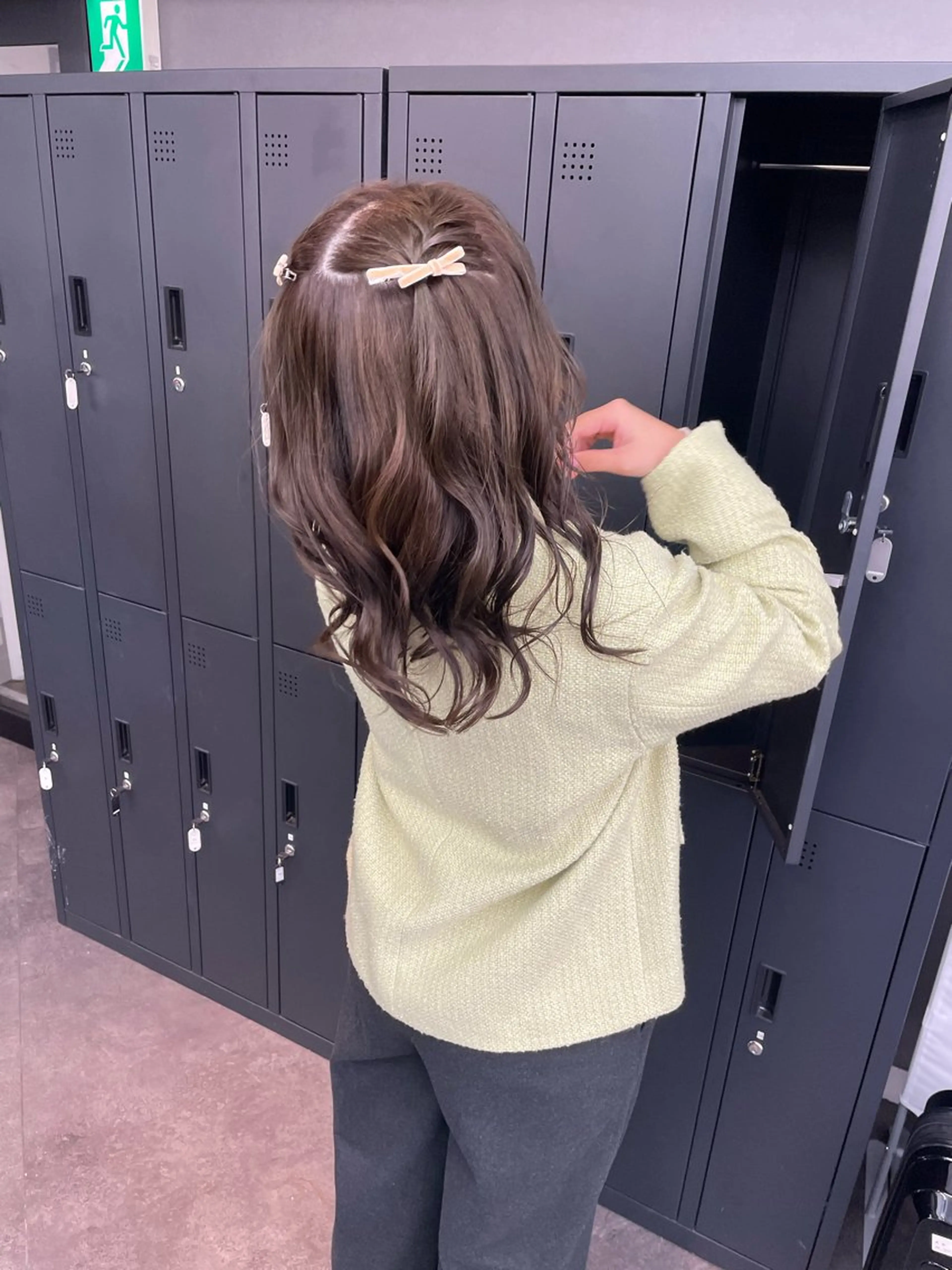 セミロング nonel.所属・透明感🍨レイヤー ヘアセット/miyuのヘアスタイル