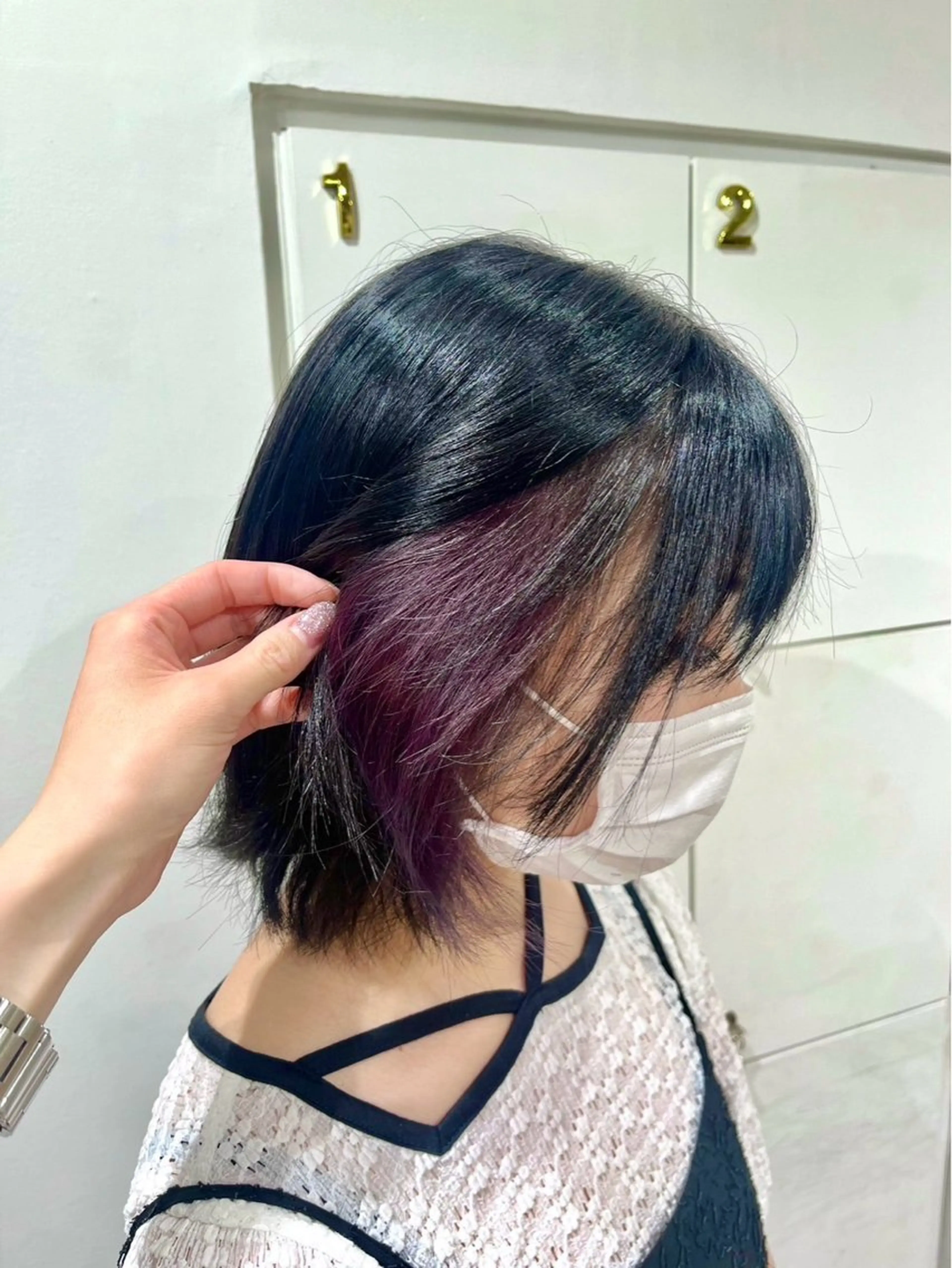 【🔥周りと差をつけたい人🔥】インナーカラー+トリートメントの写真