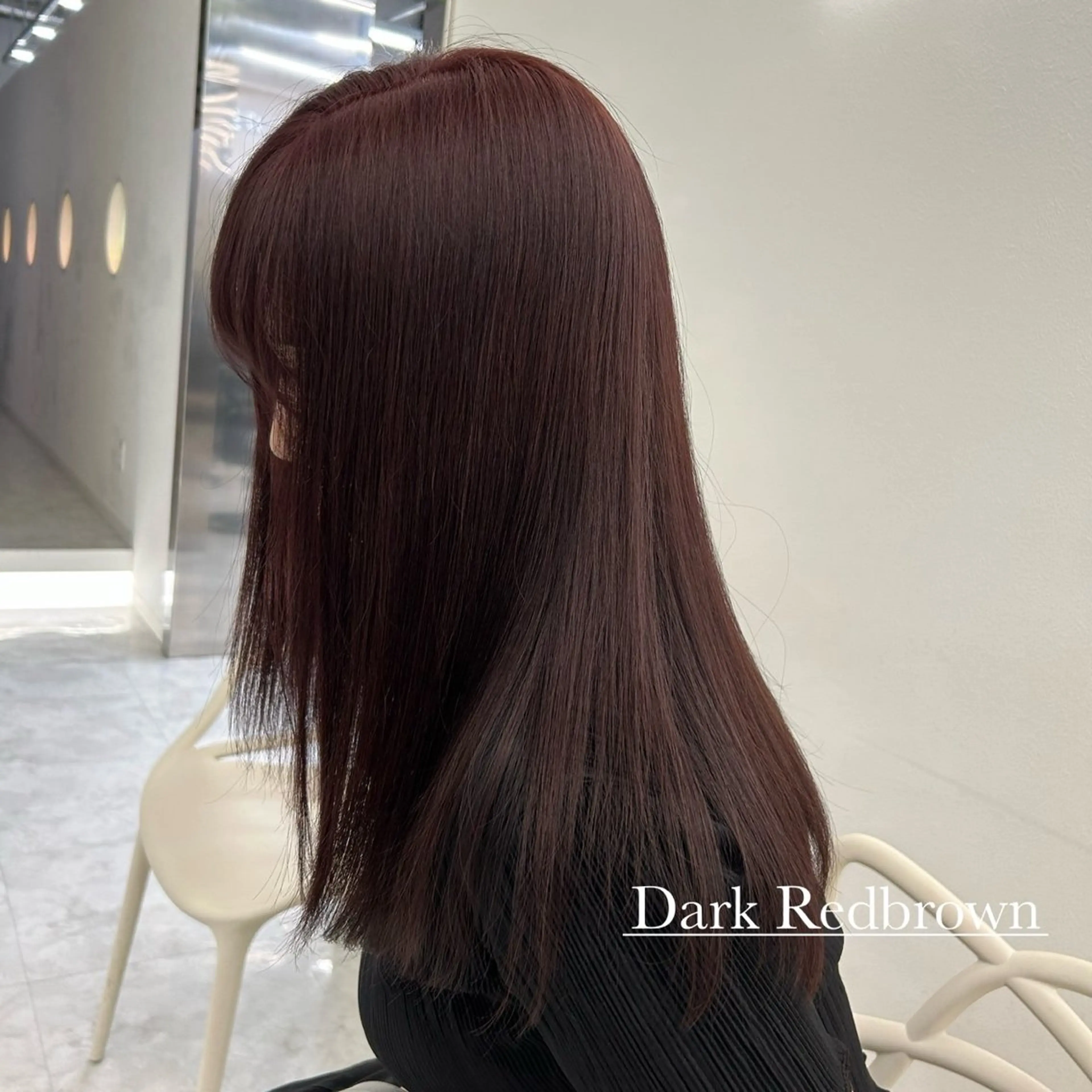 ロング ヘアカラー トリートメント ヘッドスパ ヘアセット 🤍韓国艶ワンホン ヘアMAYU🤍のヘアスタイル