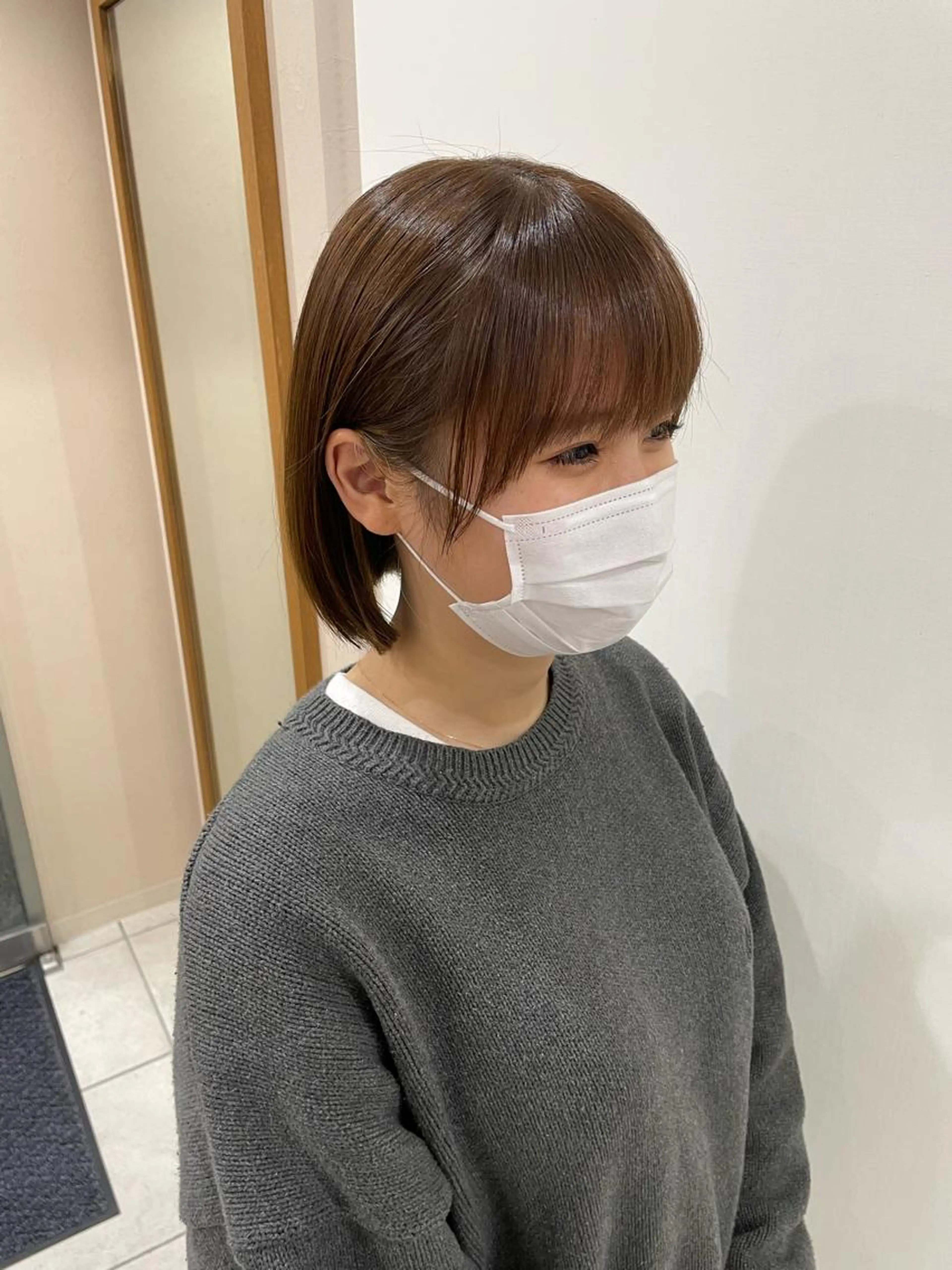 【平日限定】カット+前髪ストレート+トリートメント✂︎¥10,000の写真