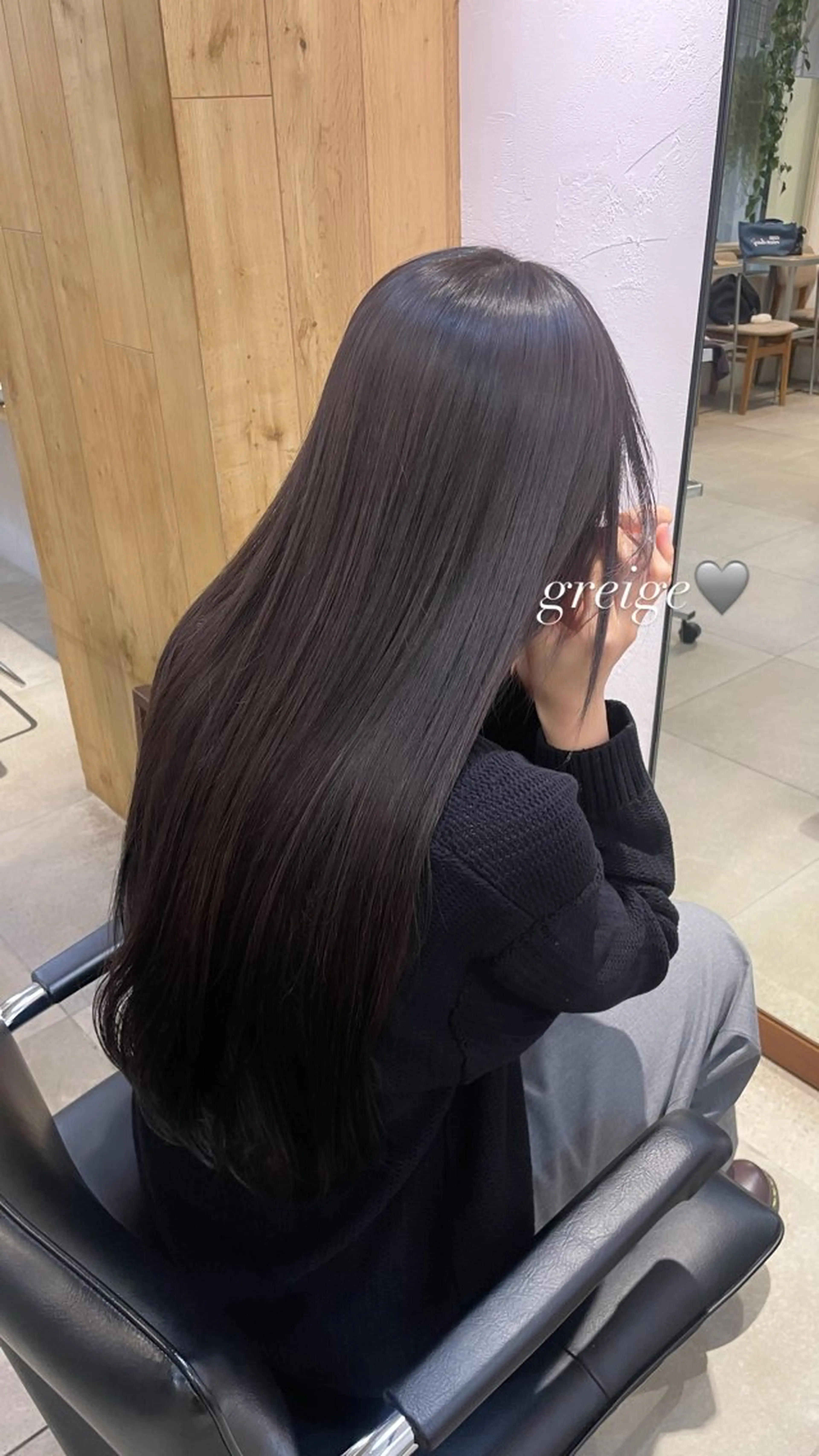 ロング カラー 透明感カラー オレンジ ヘアカラー 赤み消し×透明感 /🌙suwa🌙のヘアスタイル