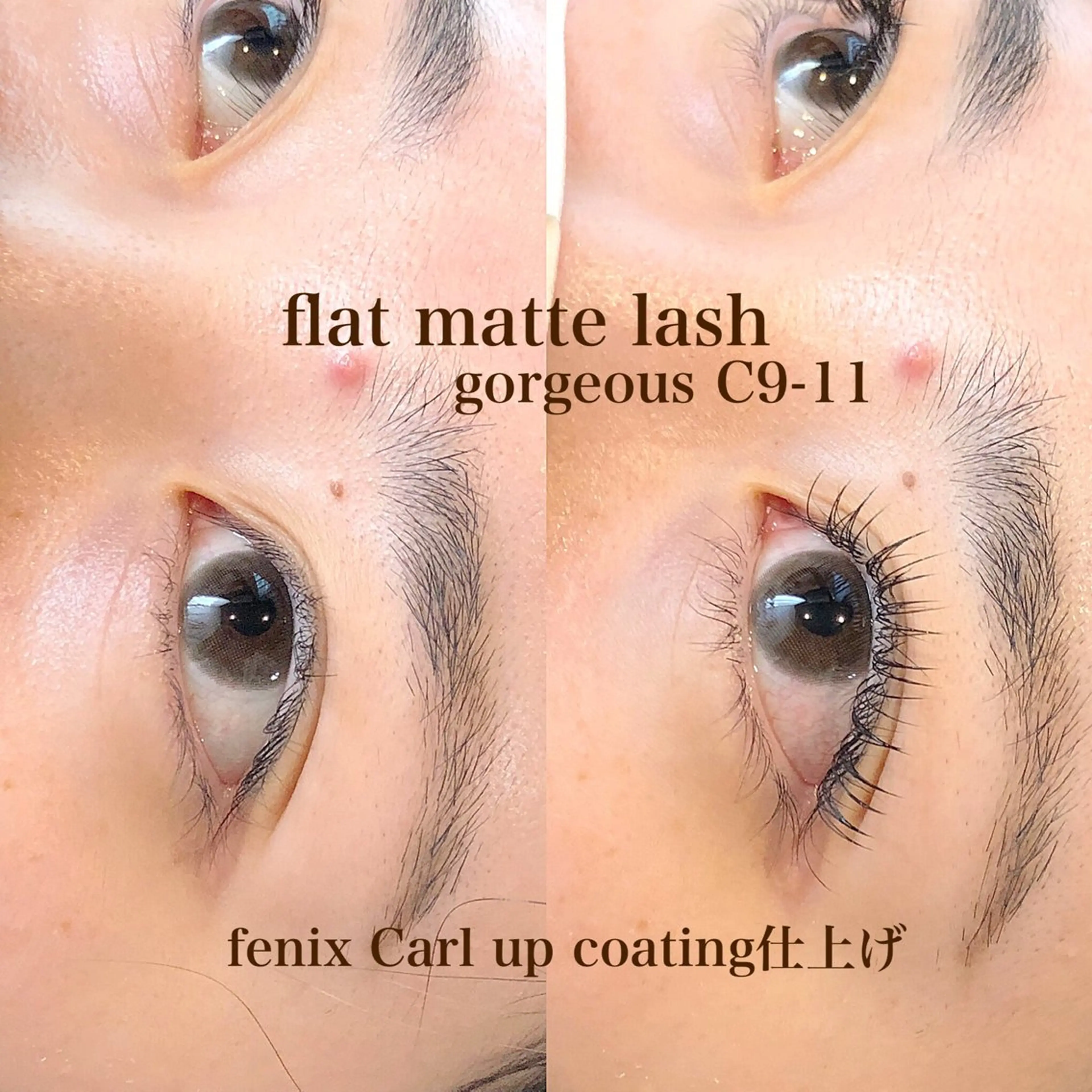 マツエク・マツパ フラットラッシュ room. ebisuのマツエク・マツパデザイン