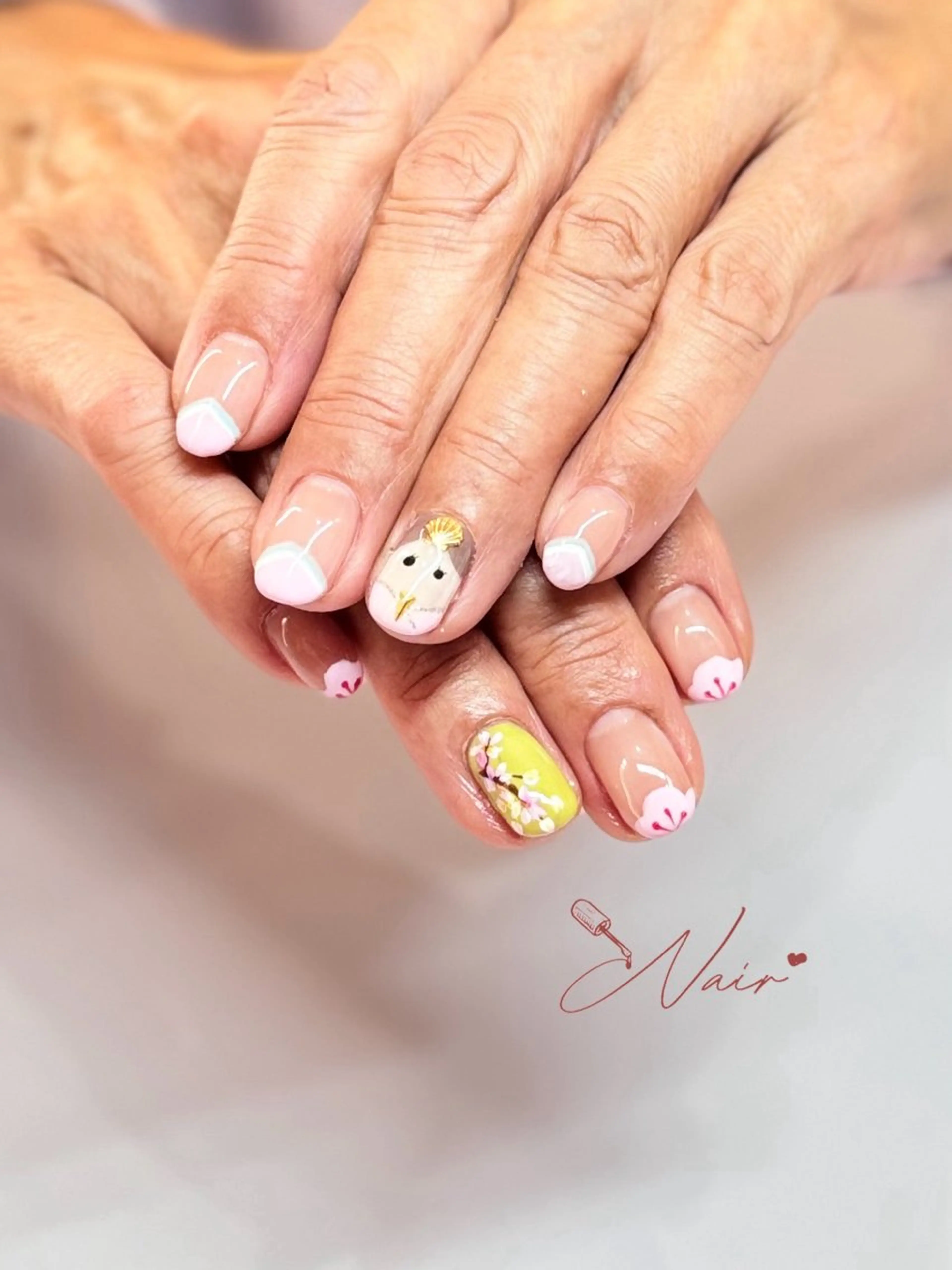 ネイル ハンドネイル ハンドケア 𝓝𝓪𝓲𝓻 𝓝𝓪𝓲𝓵のネイルデザイン