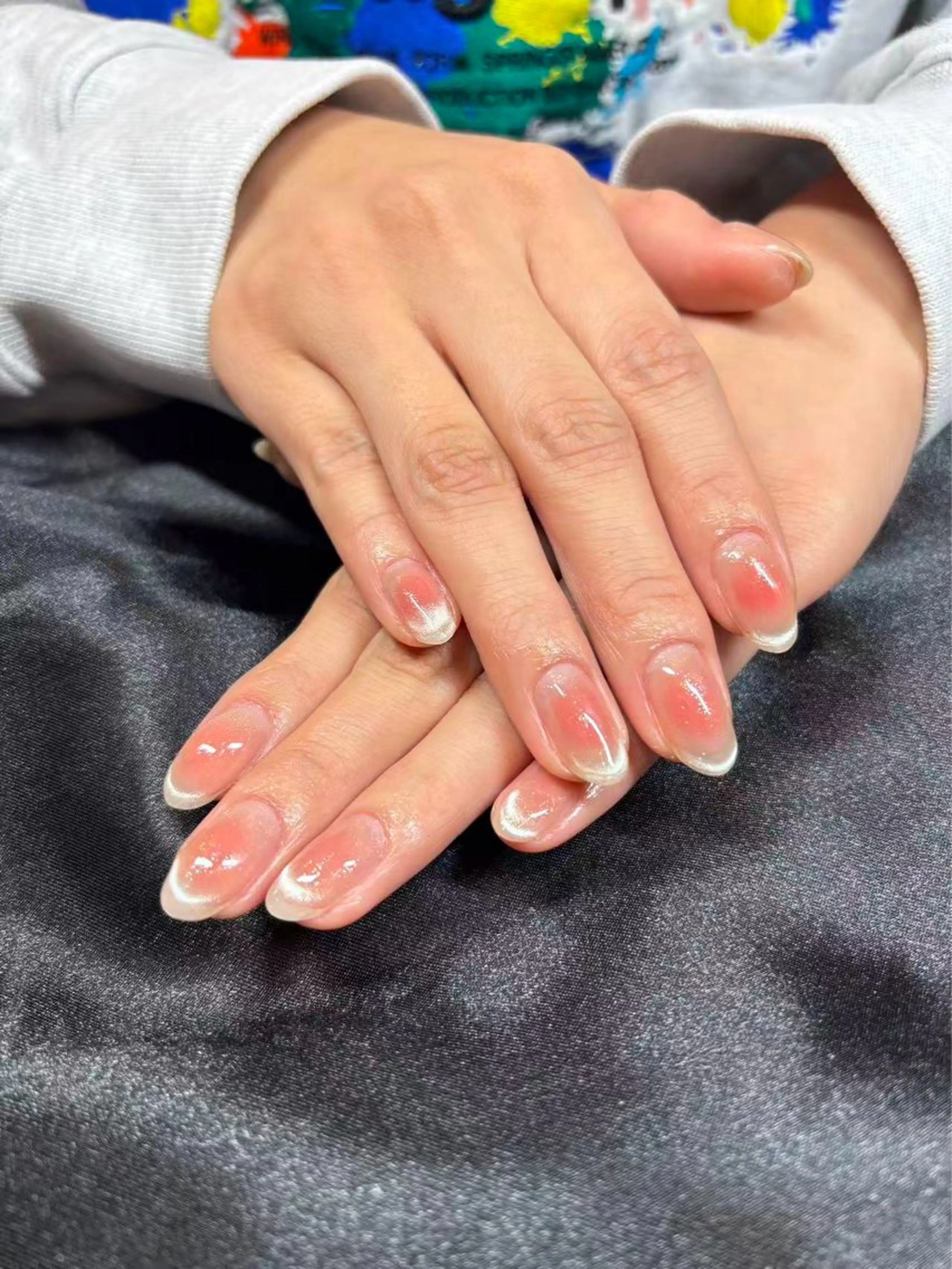 ネイル チークネイル マグネットネイル Nail Salon HARUのネイルデザイン