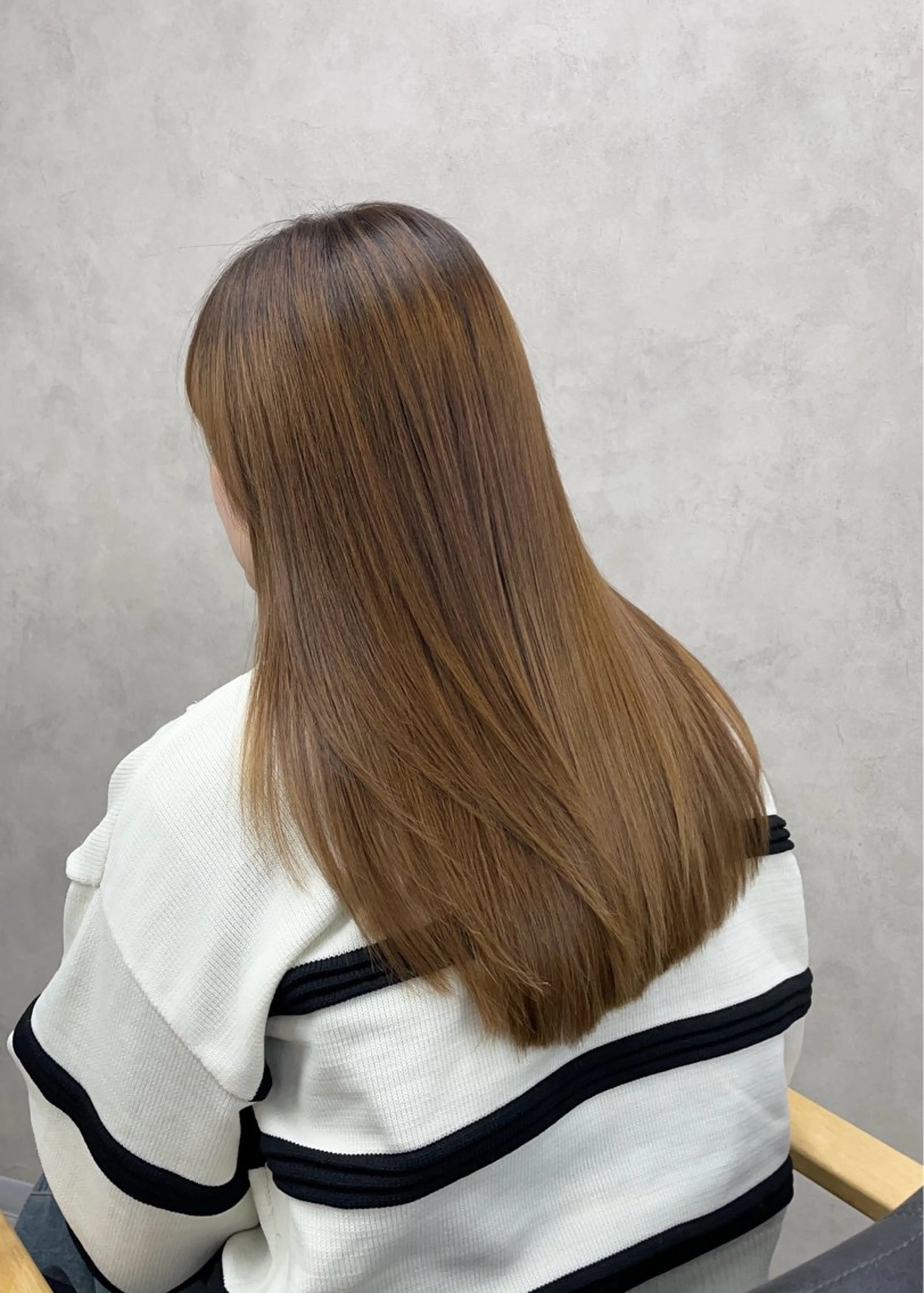 ロング 縮毛矯正 トリートメント maria soa/艶髪ヘアのヘアスタイル