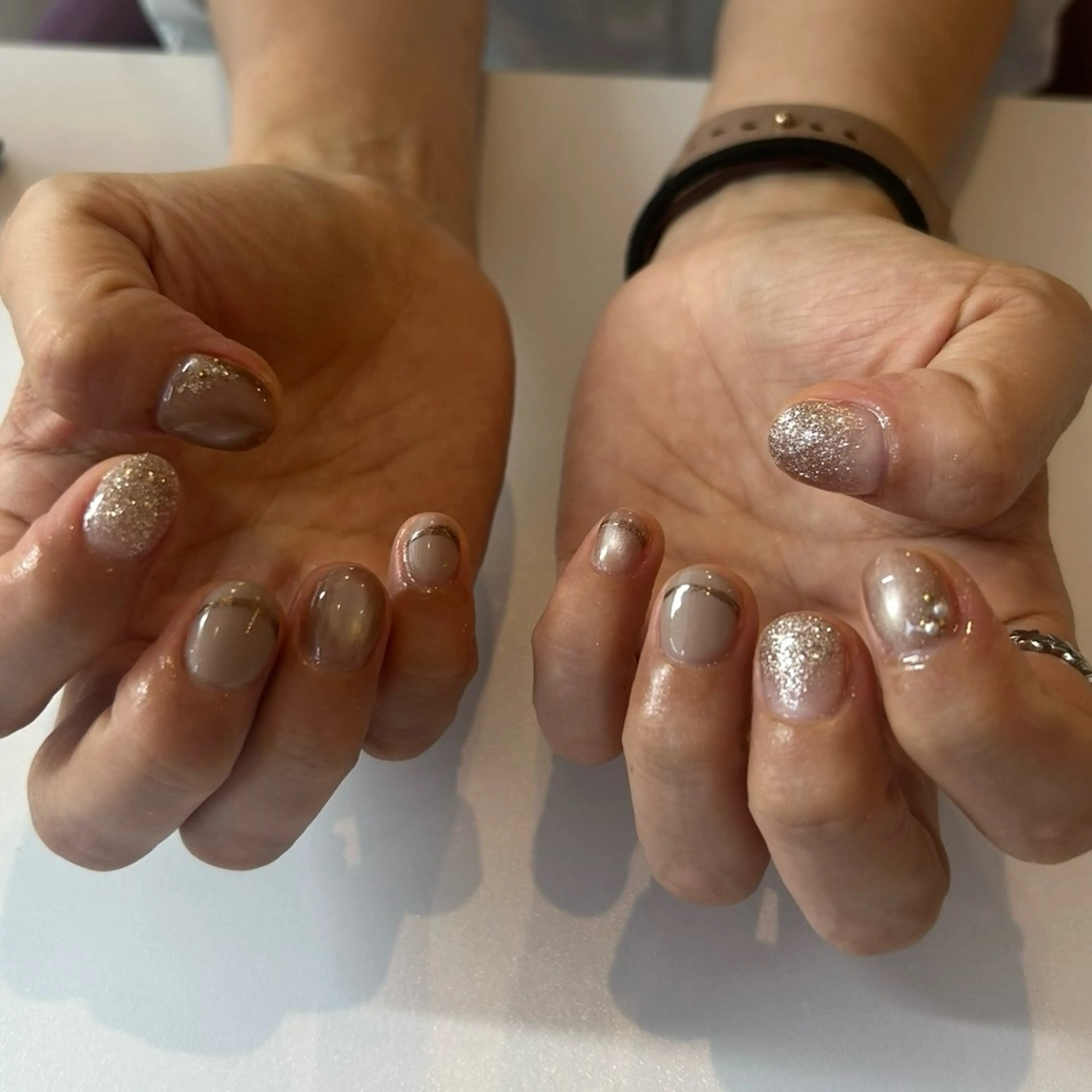 ネイル アートネイル REJOUIR本陣 hirayamaのヘアスタイル