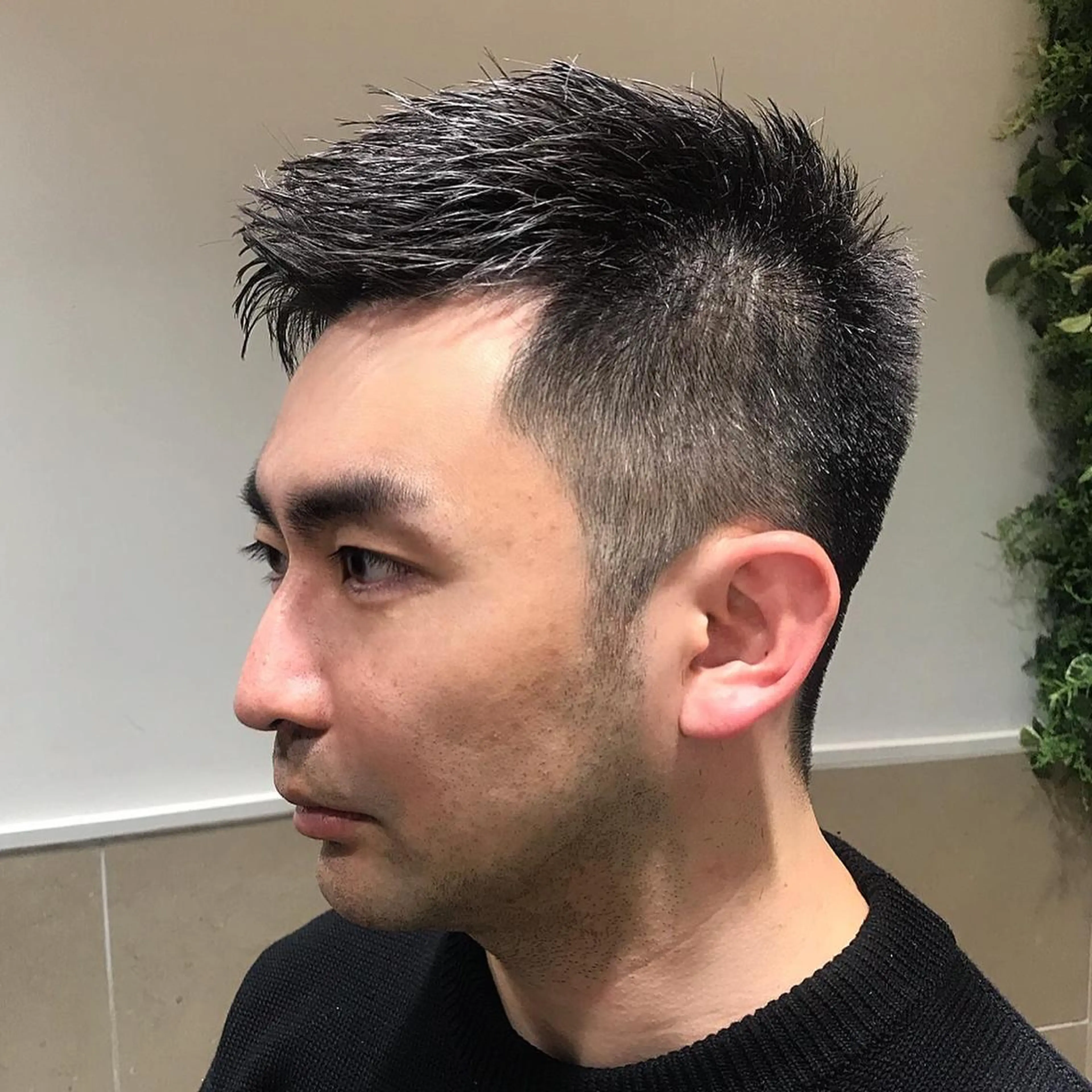 ショート プレミアムバーバー 表参道のヘアスタイル