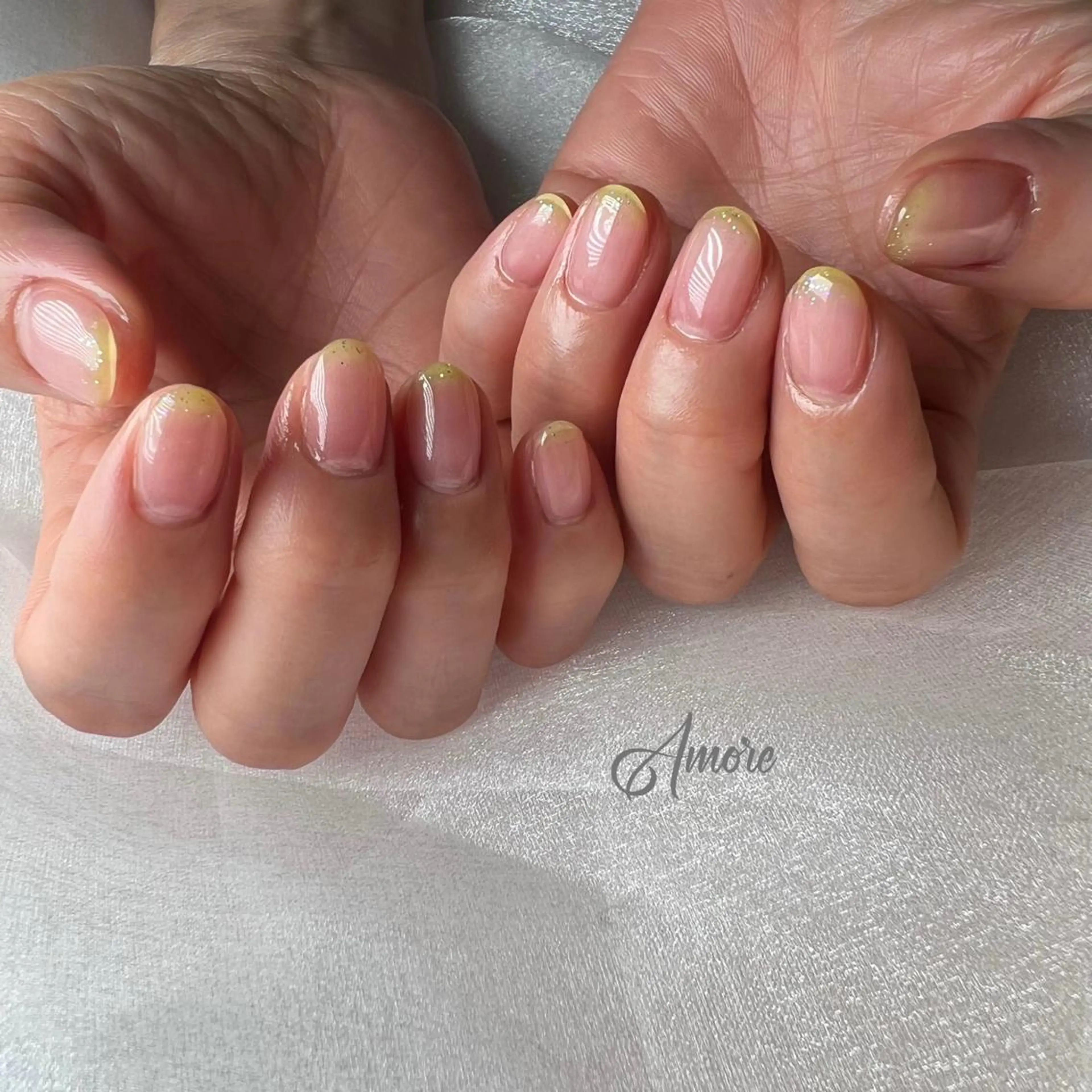 ネイル ジェルネイル 韓国ネイル ミラーネイル オフィスネイル パラジェル You kyehwaのネイルデザイン