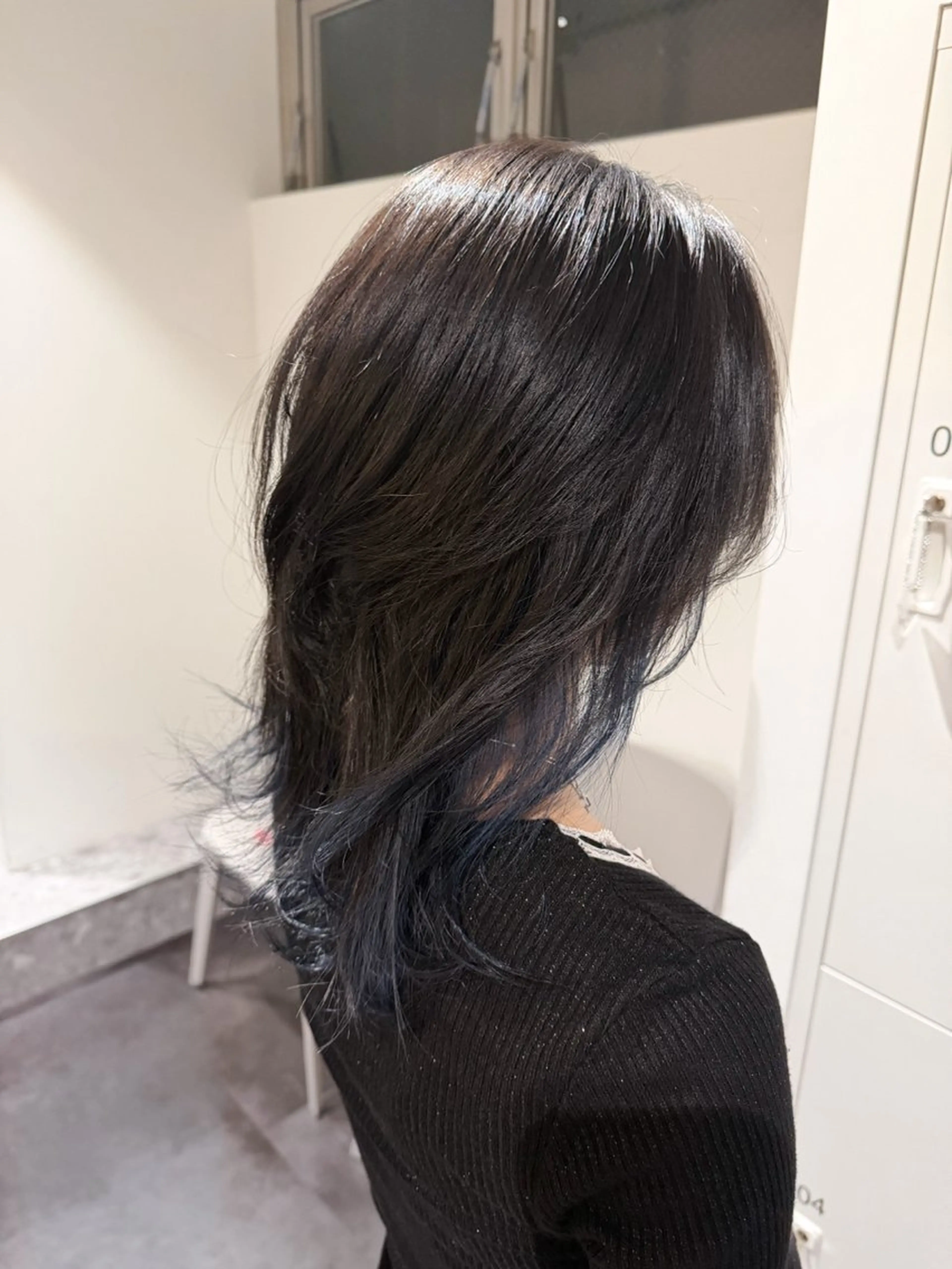 ミディアム ハッシュカット カット ヘアカラー トリートメント ヘアアレンジ/ カラー/hazukiのヘアスタイル