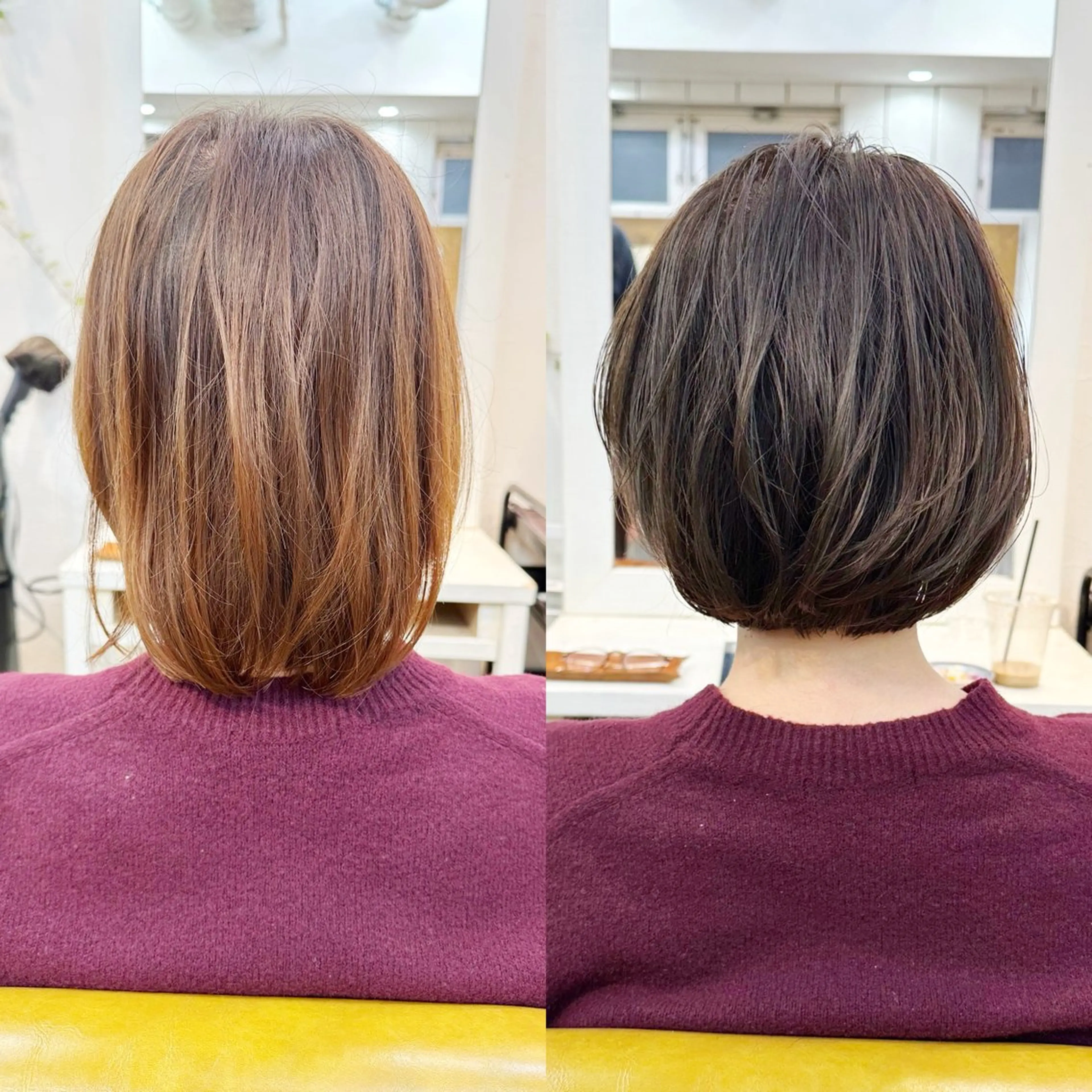 ショート カラー カット ヘアカラー 👑銀座ショート/ 絶壁補正/金子涼👑のヘアスタイル