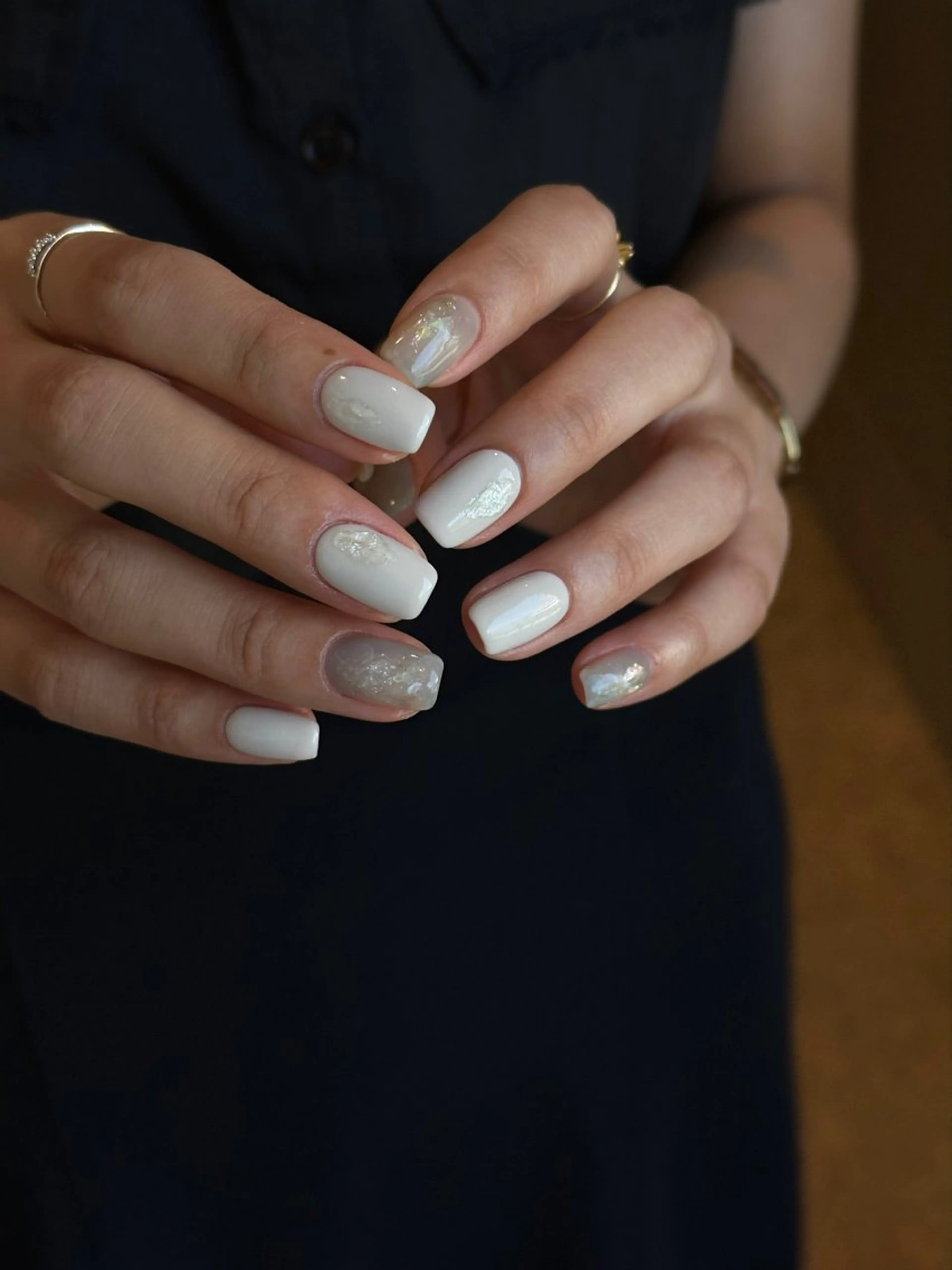 ショート カラー パーマ ヘアアレンジ メンズ キッズ ネイル マツエク・マツパ アイブロウ ハンドネイル ar. harajukuのネイルデザイン