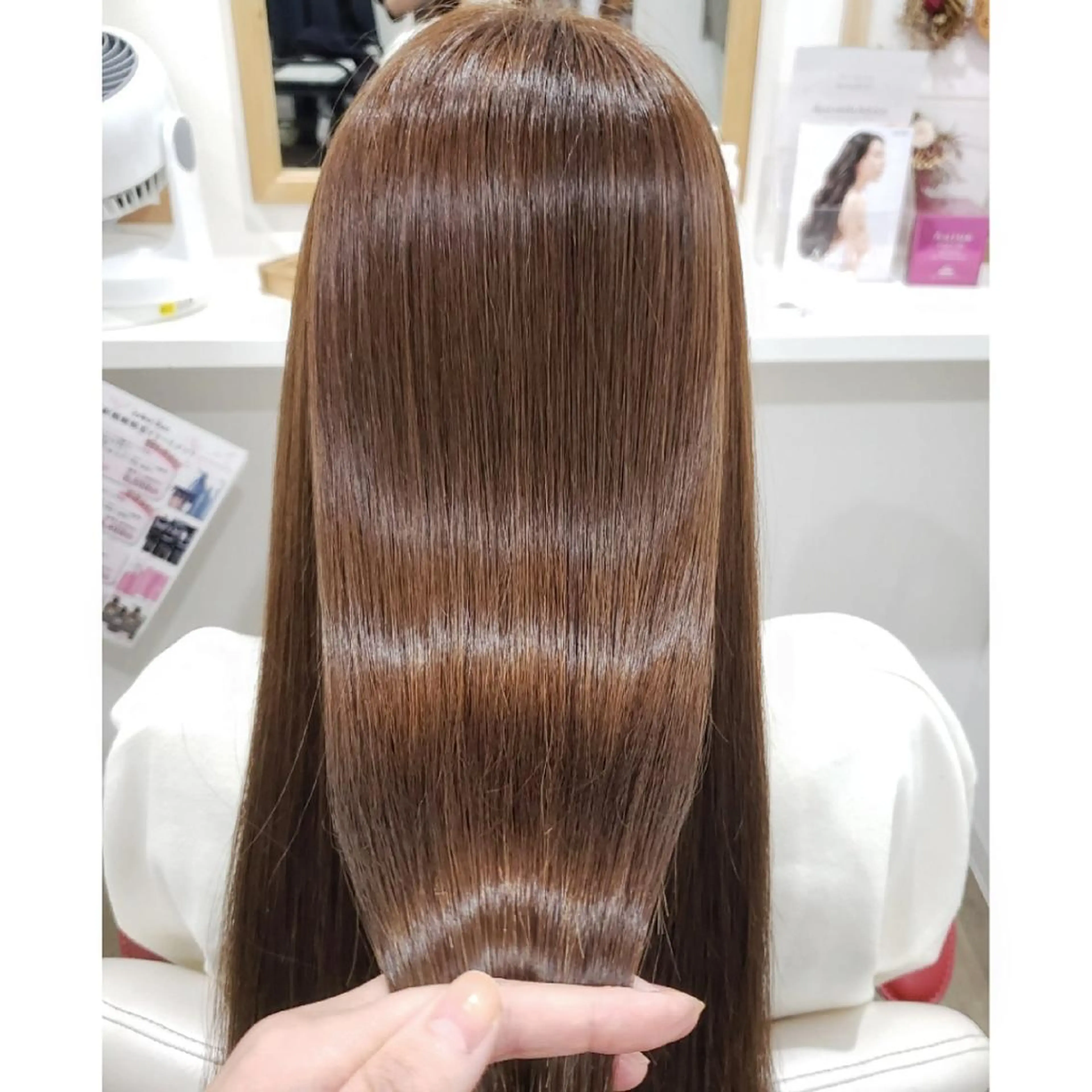 ロング ヘアアレンジ 髪質改善 縮毛矯正 トリートメント 酸性ストレート 酸熱トリートメント カット ヘアカラー 縮毛矯正 髪質改善サロン🍃 AIRI のヘアスタイル