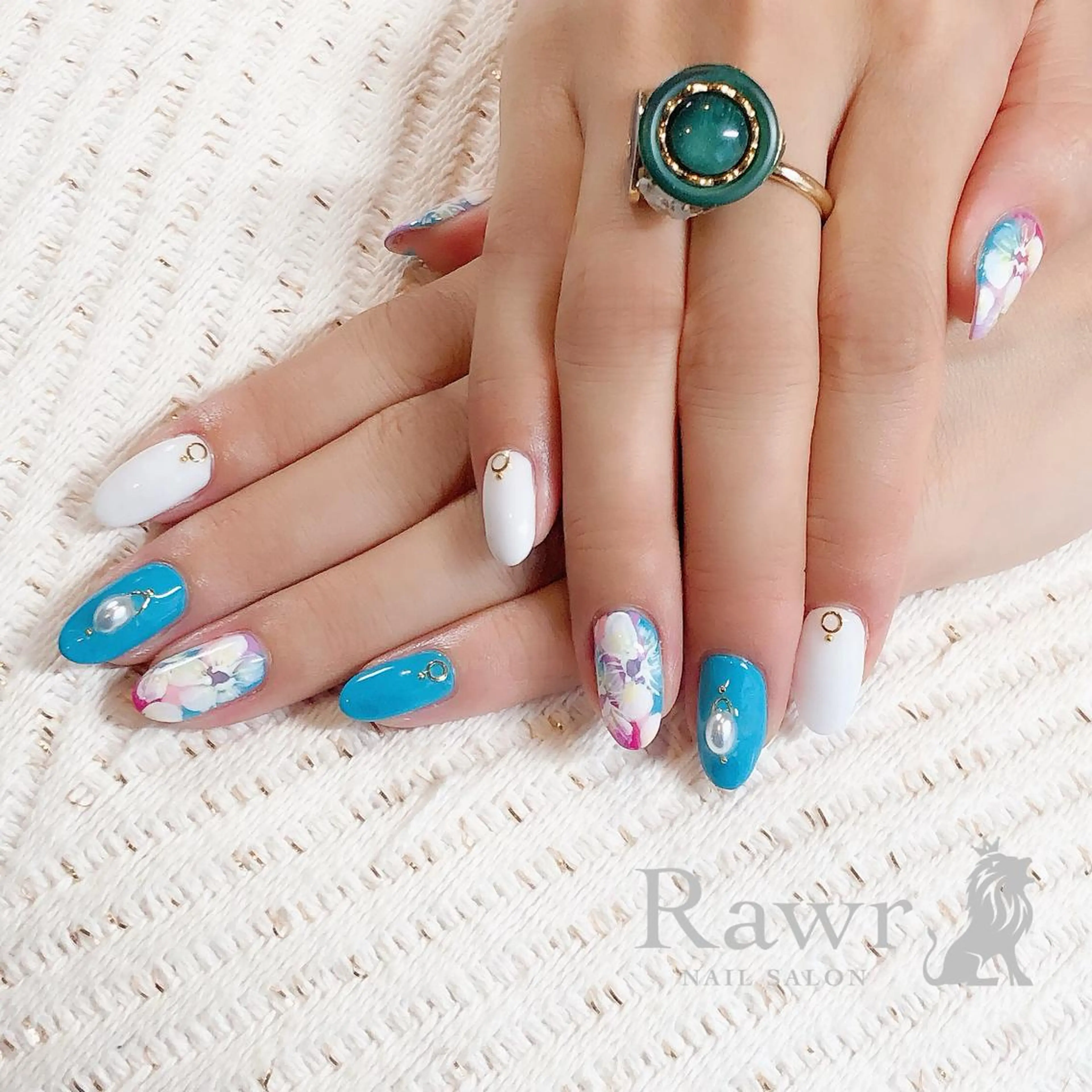 ネイル ハンドネイル Rawr / saoriのネイルデザイン