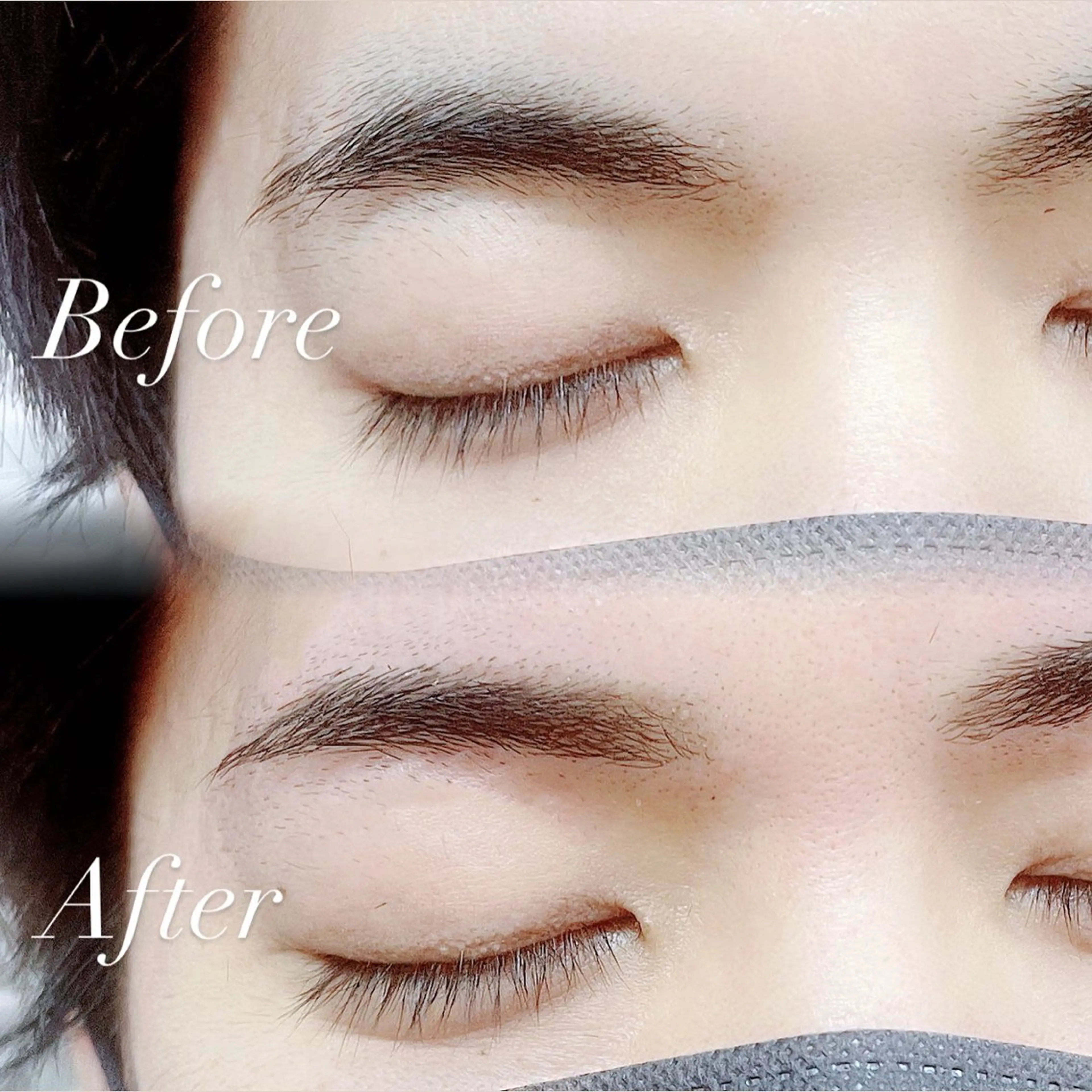 メンズ アイブロウ MONSTER EYELaSHのマツエク・マツパデザイン