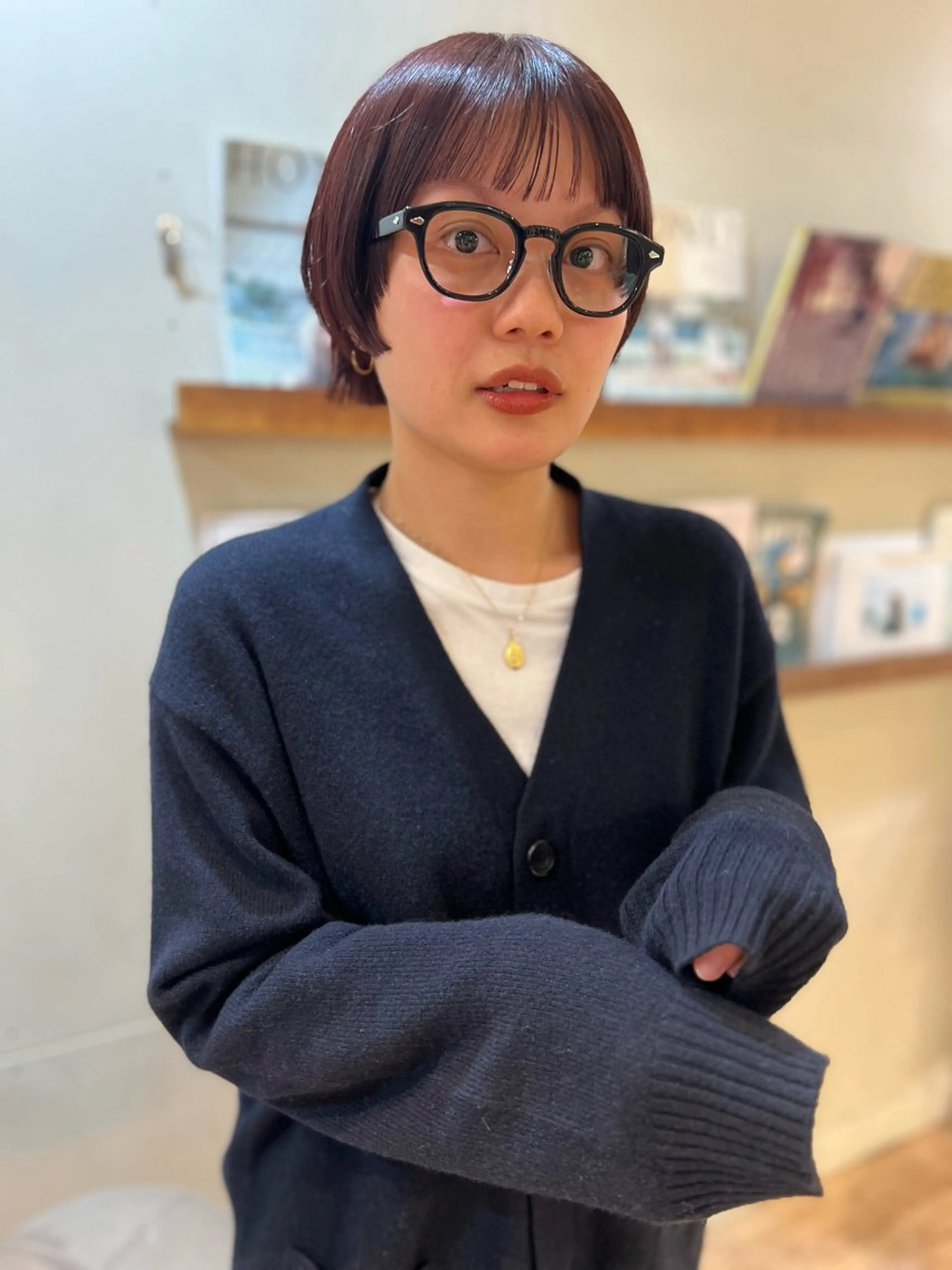 ショート 伸ばしかけ ショートヘア Kakui Yuikaのヘアスタイル