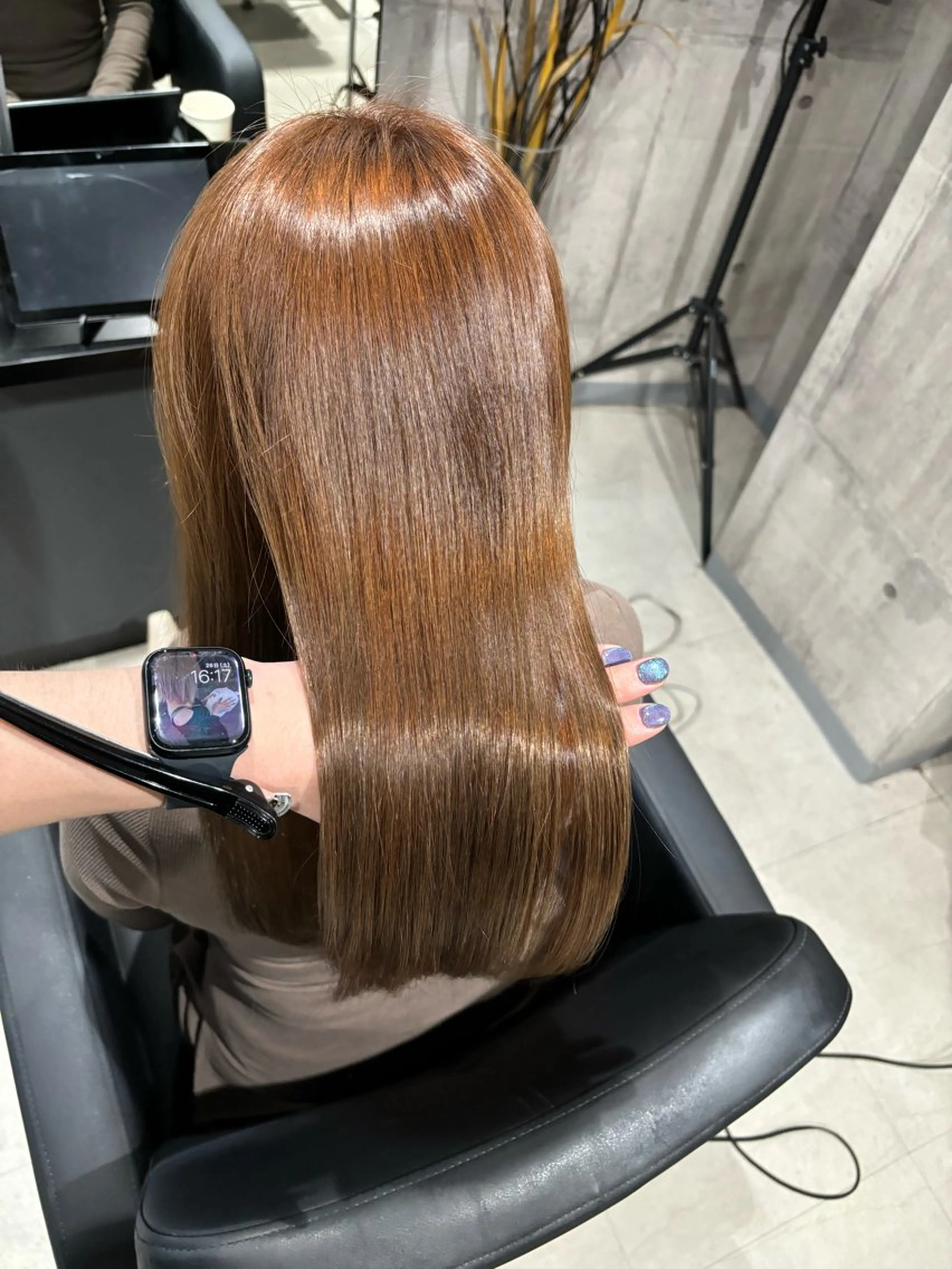 ロング カラー ベージュカラー カット ヘアカラー トリートメント _white【京橋店】所属・_WHITE / KENTOのヘアスタイル