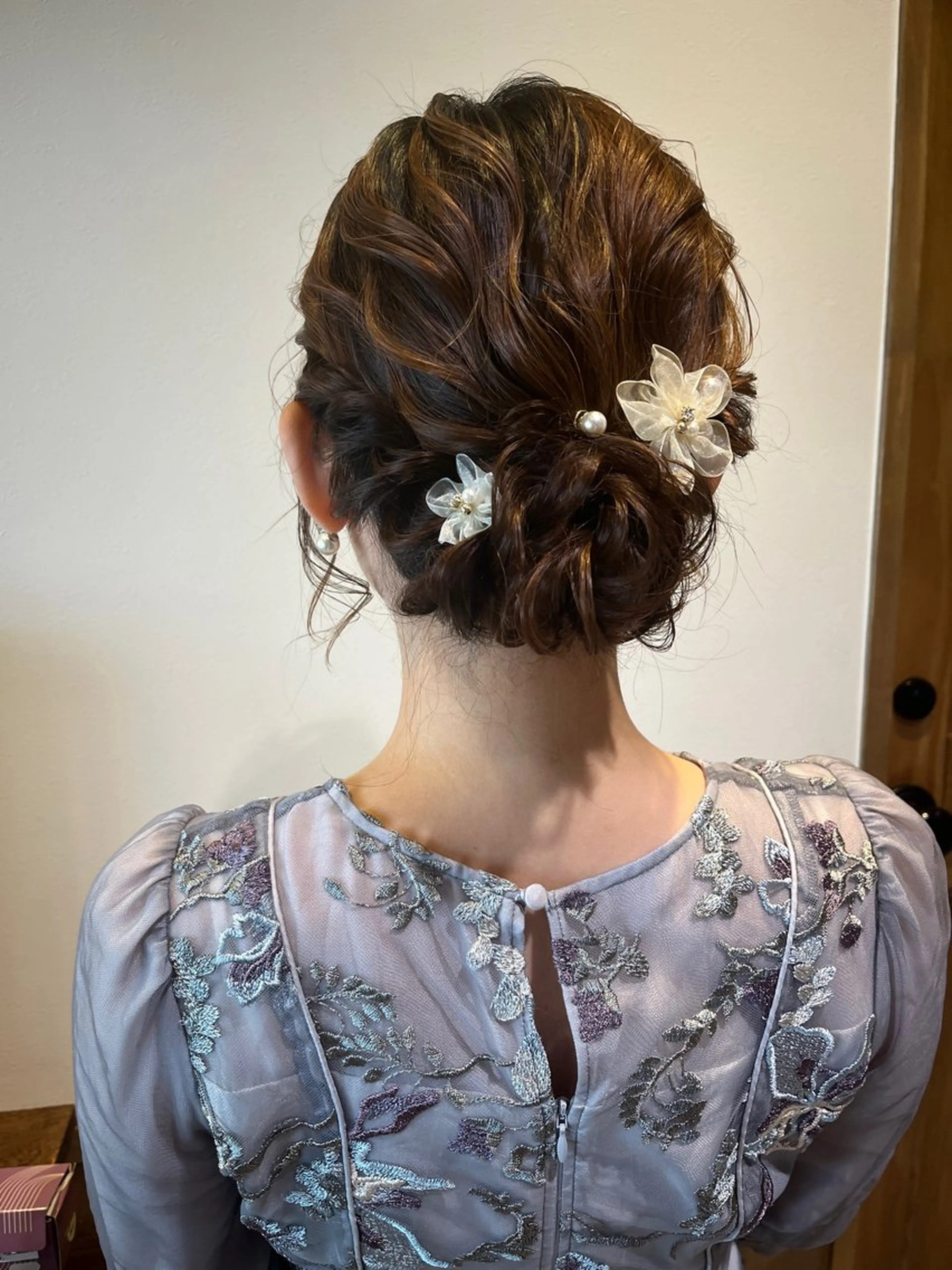 ミディアム ヘアセット ❁ヘアメ❁ YUMI ❁ゆみ❁横浜桜木町のヘアスタイル