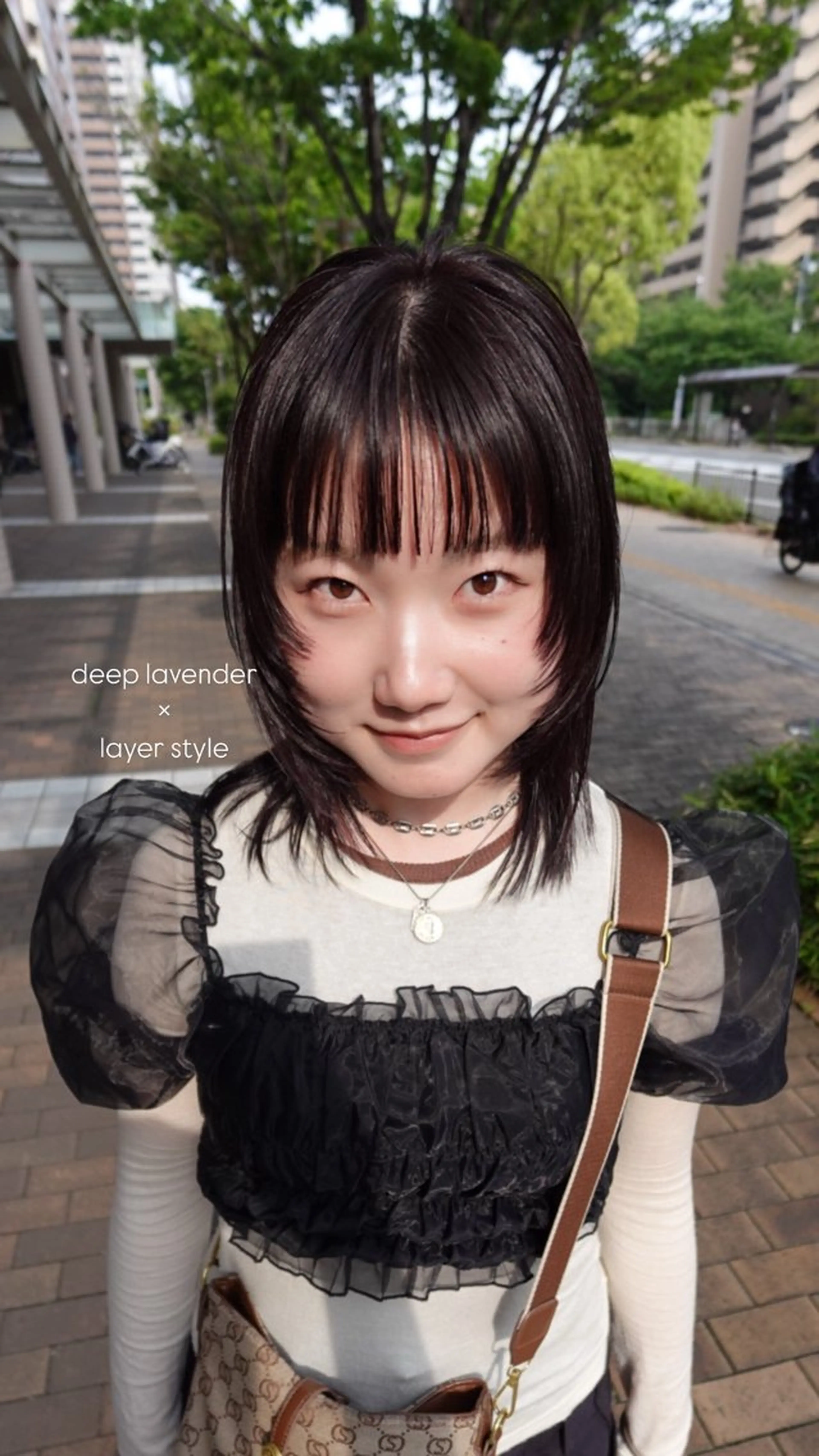 カラー カット ヘアカラー ヘッドスパ wewe: momoeのヘアスタイル