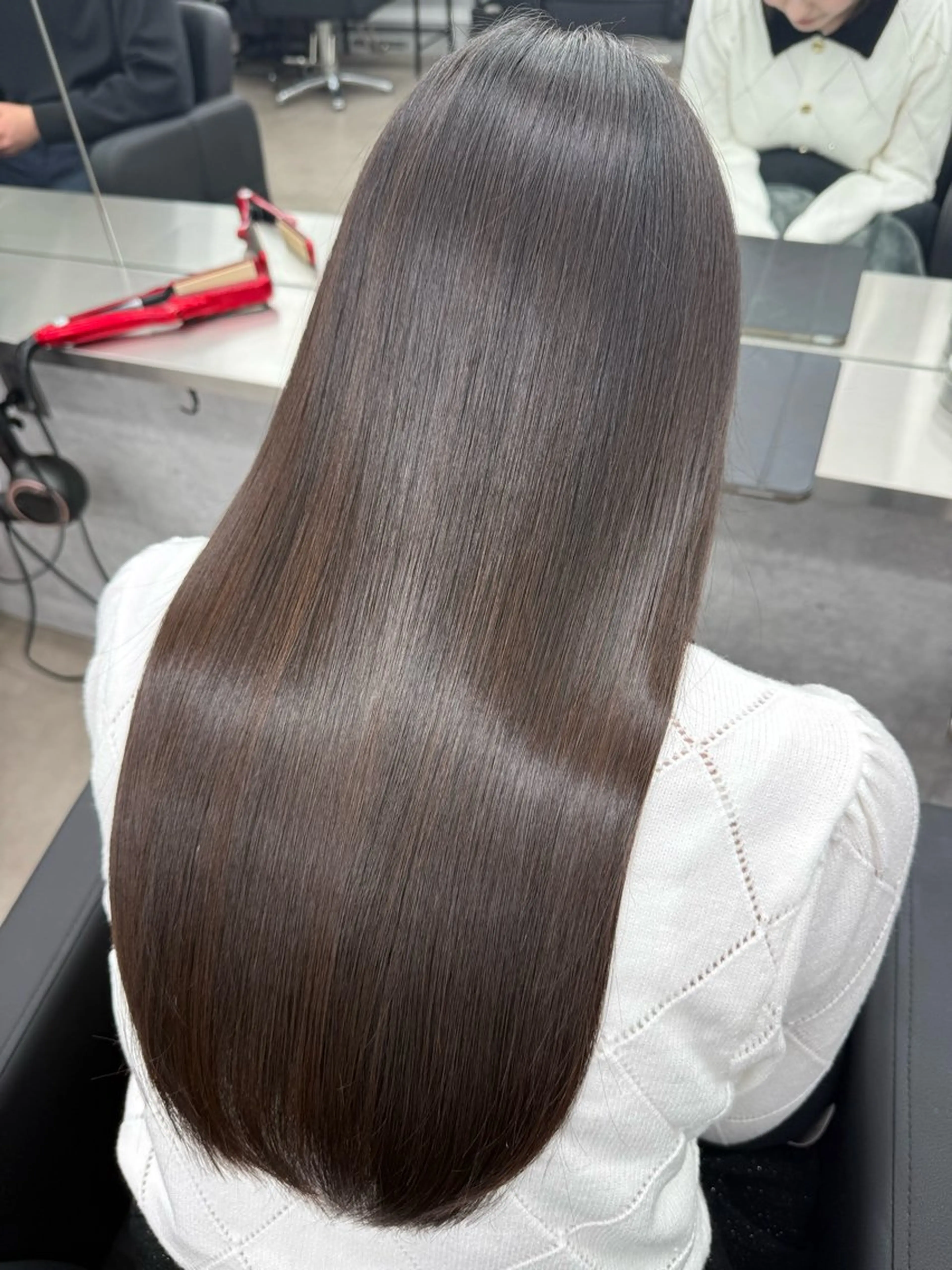 ロング カット 縮毛矯正 トリートメント 髪質改善・縮毛矯正 Taijuのヘアスタイル