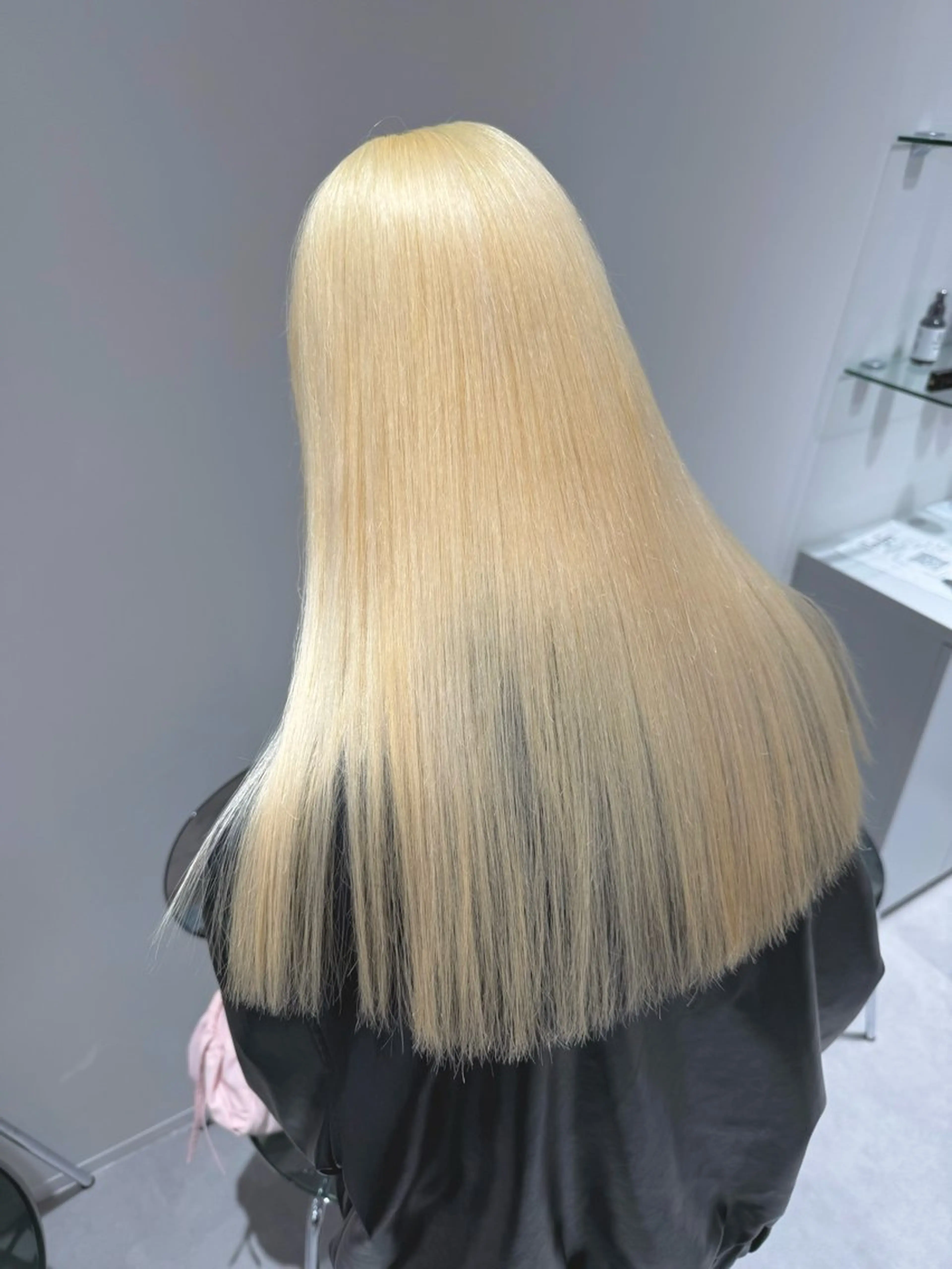 ロング カラー ヘアカラー トリートメント 🦄ハイトーンカラー 🦄まるおしょうのヘアスタイル