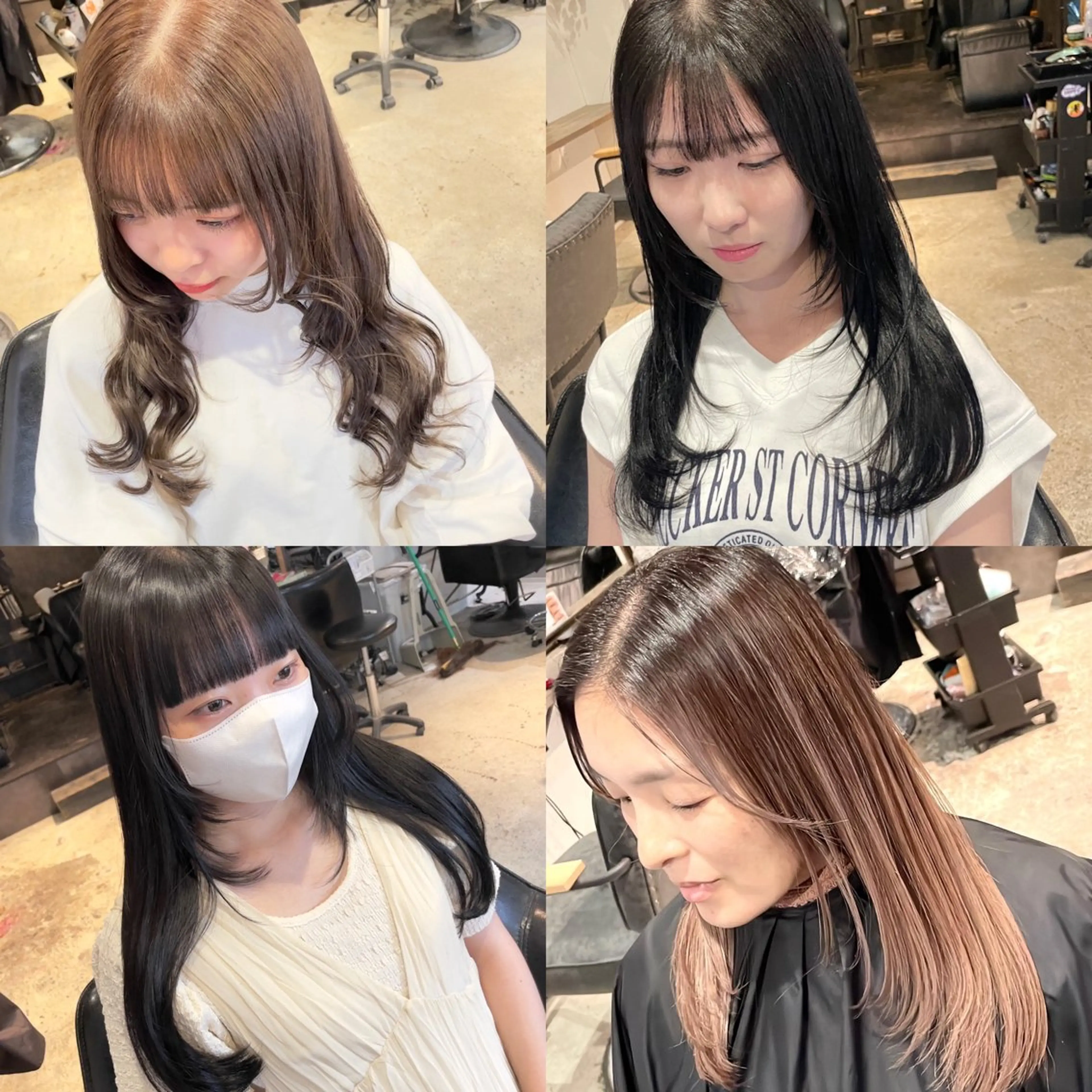 ロング カラー カット ギャルの革命児 秀斗のヘアスタイル