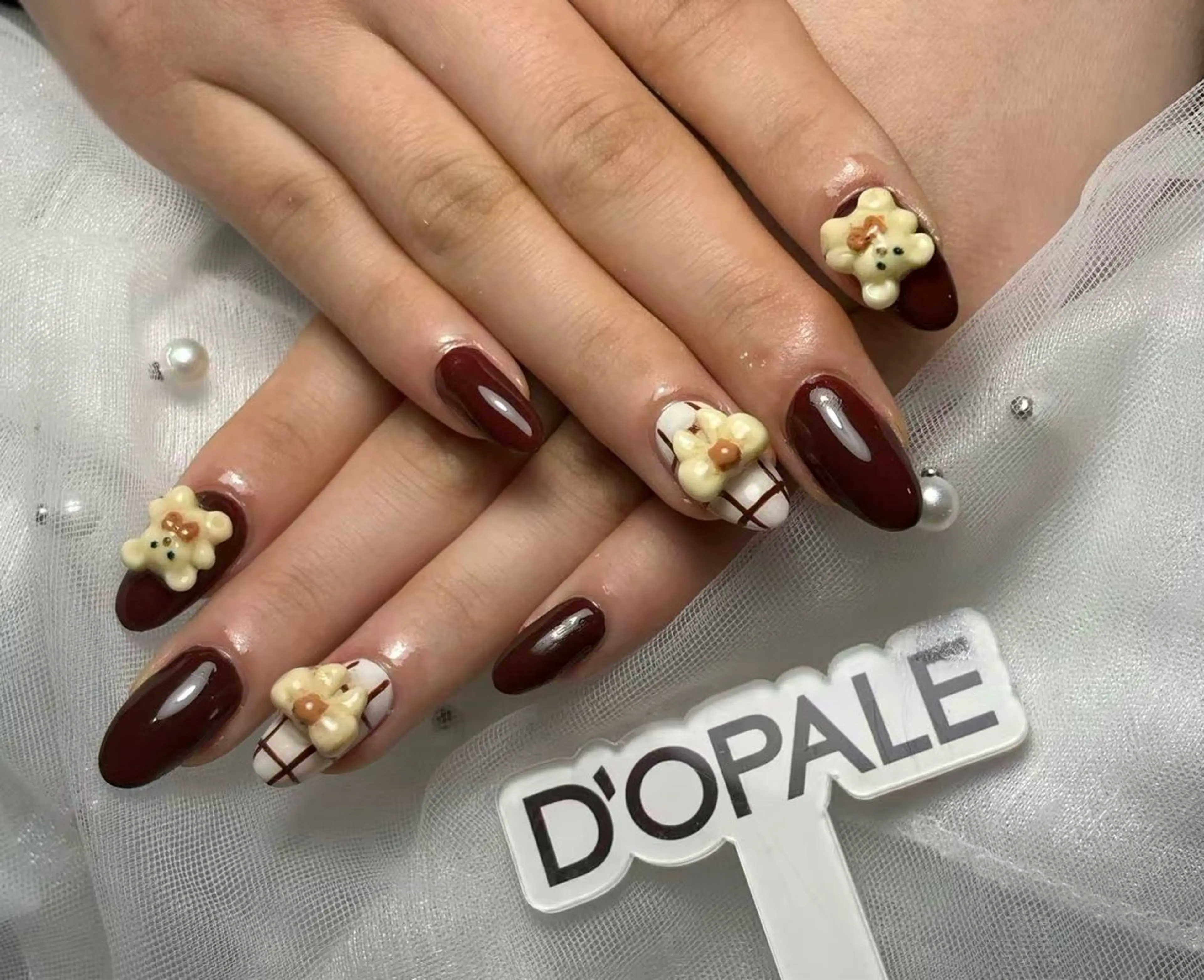 ネイル ハンドネイル ドパルネイル 上野店サロンのネイルデザイン