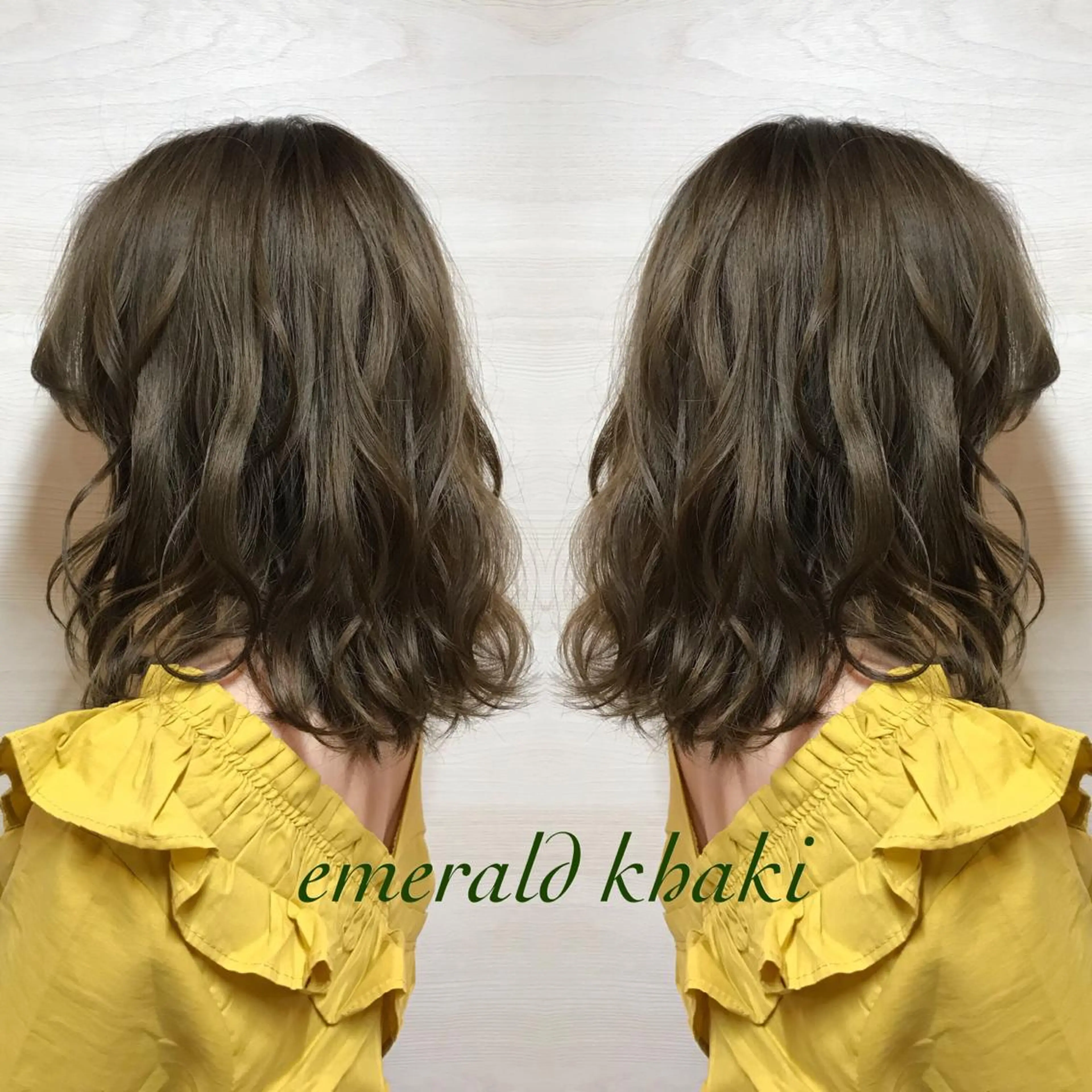 ミディアム カラー 松本 俊樹のヘアスタイル