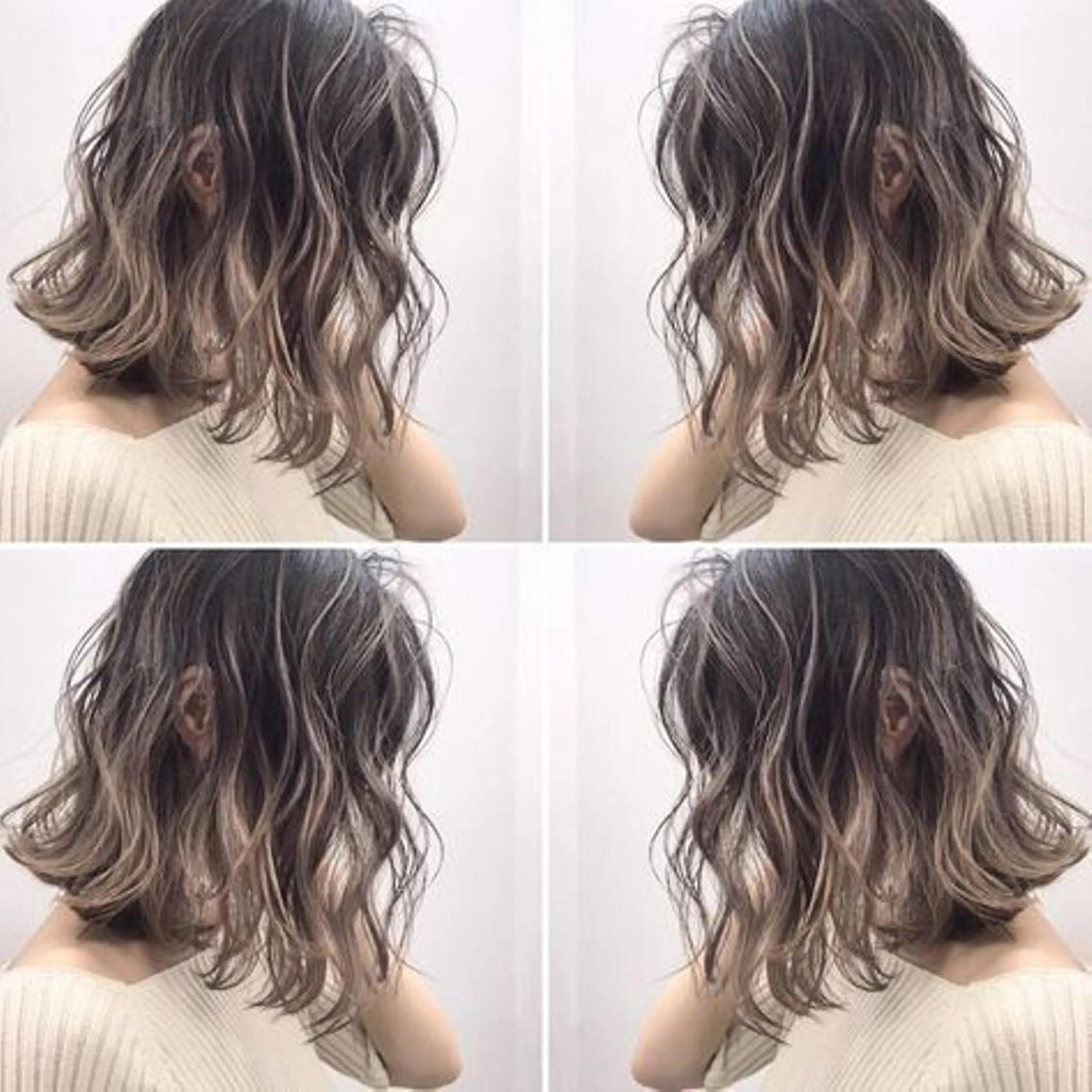 ミディアム カラー パーマ 【公式】amble luxe池袋東口🩷のヘアスタイル