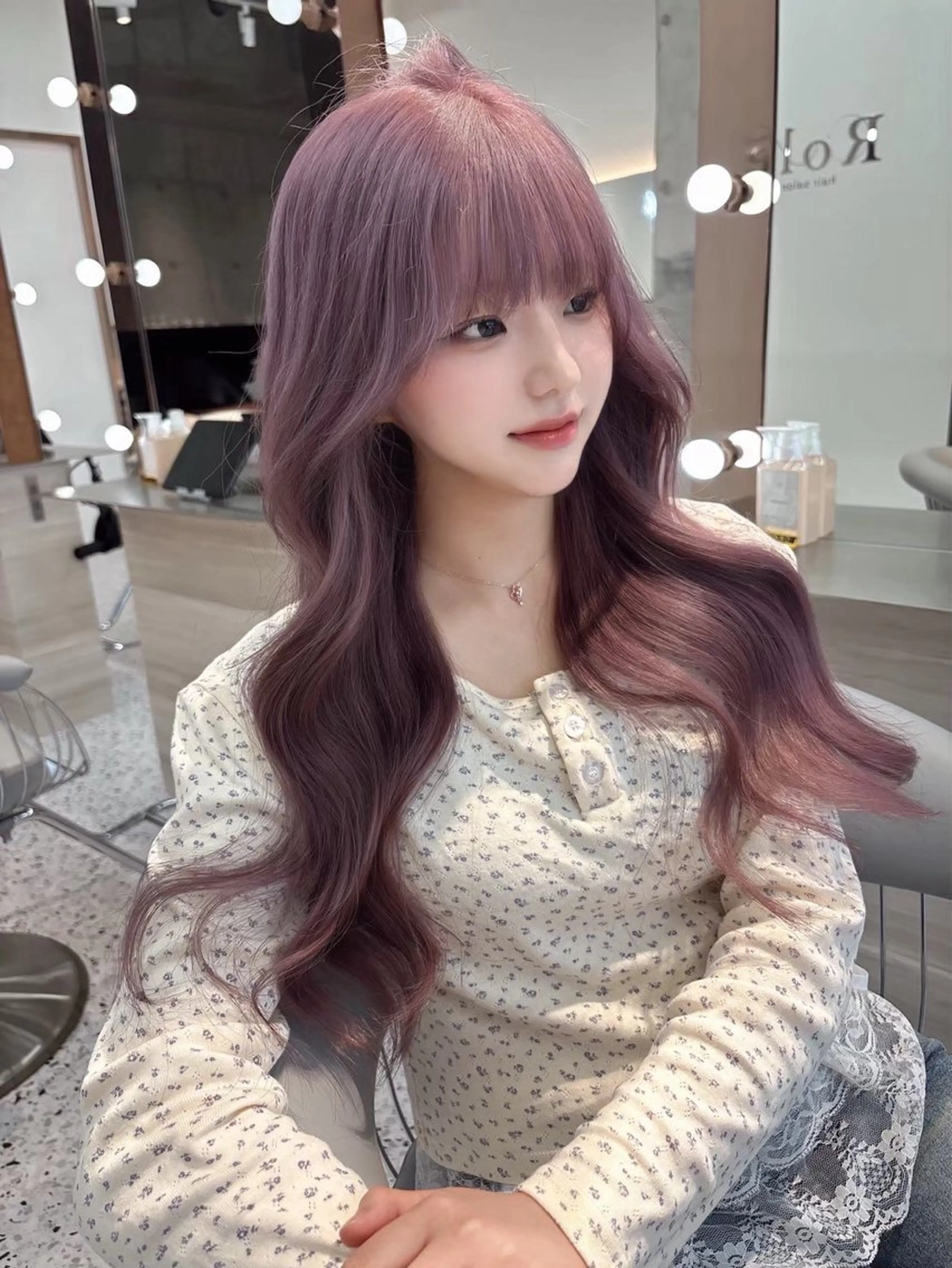 ロング カラー 韓国ヘア/摂津 愛香🎀🪽のヘアスタイル