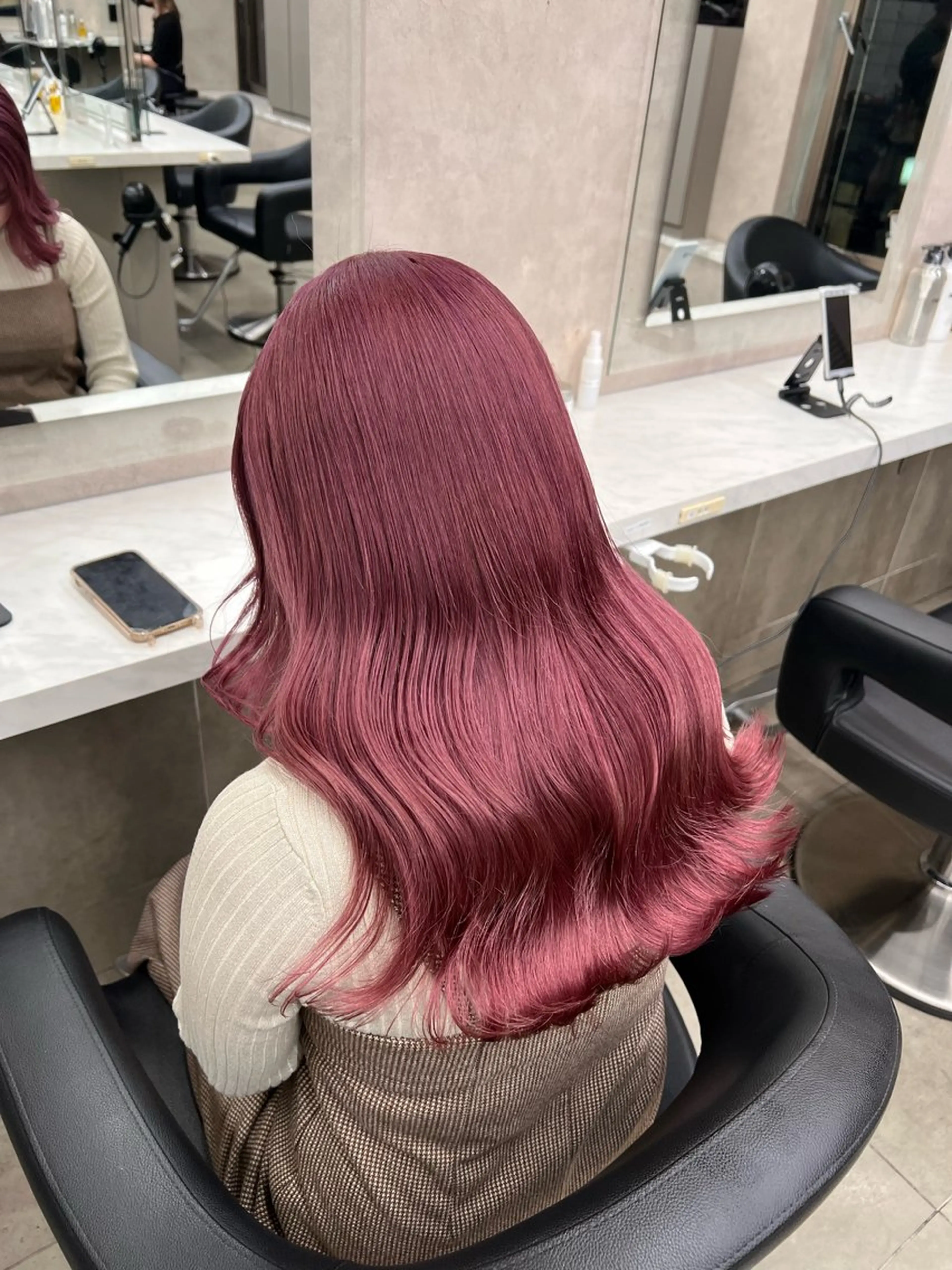 ロング カラー 💖札幌カラー 指名No.1💖玲奈のヘアスタイル