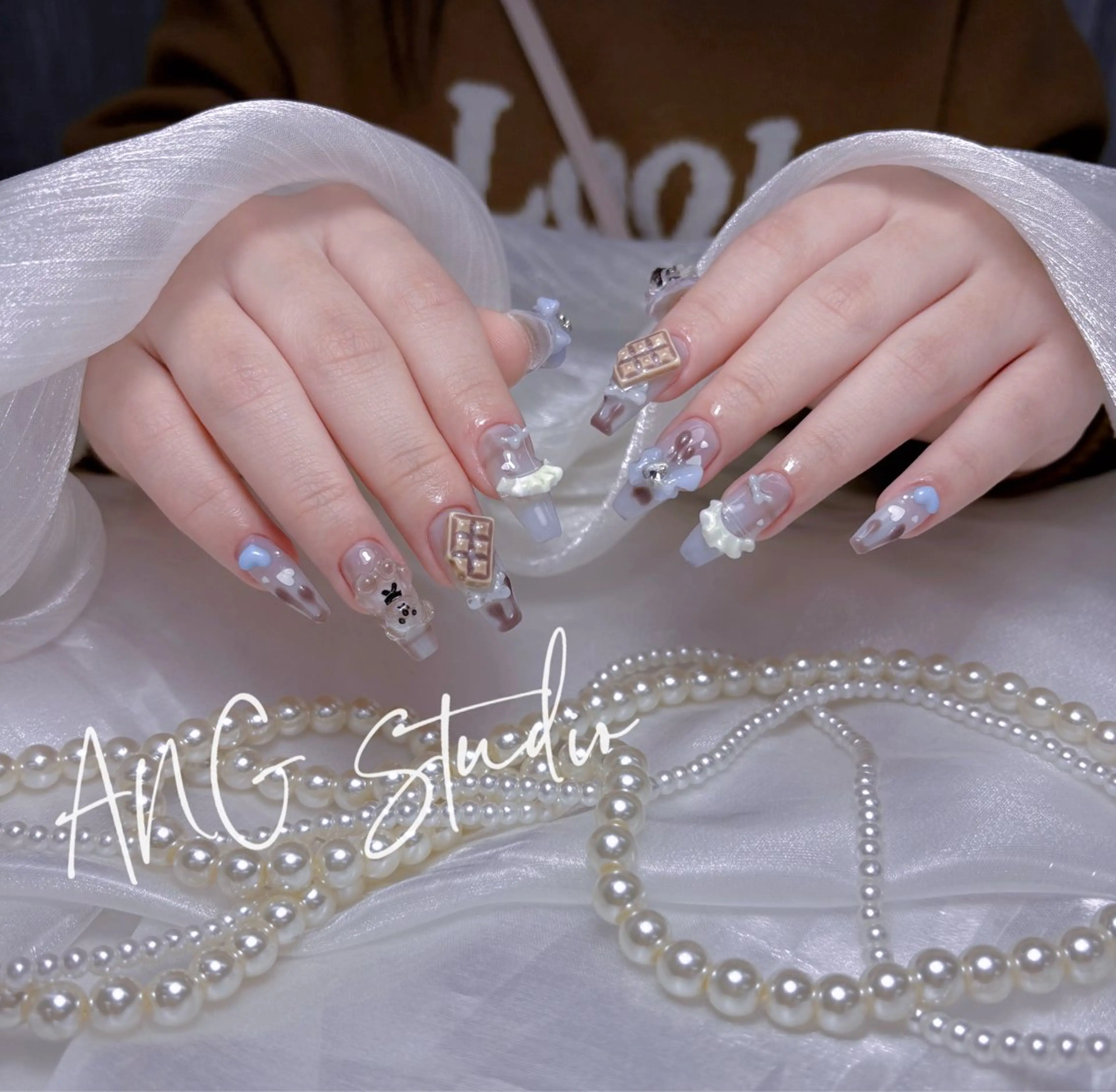 ネイル ハンドネイル ハンドケア ANG Studioのネイルデザイン