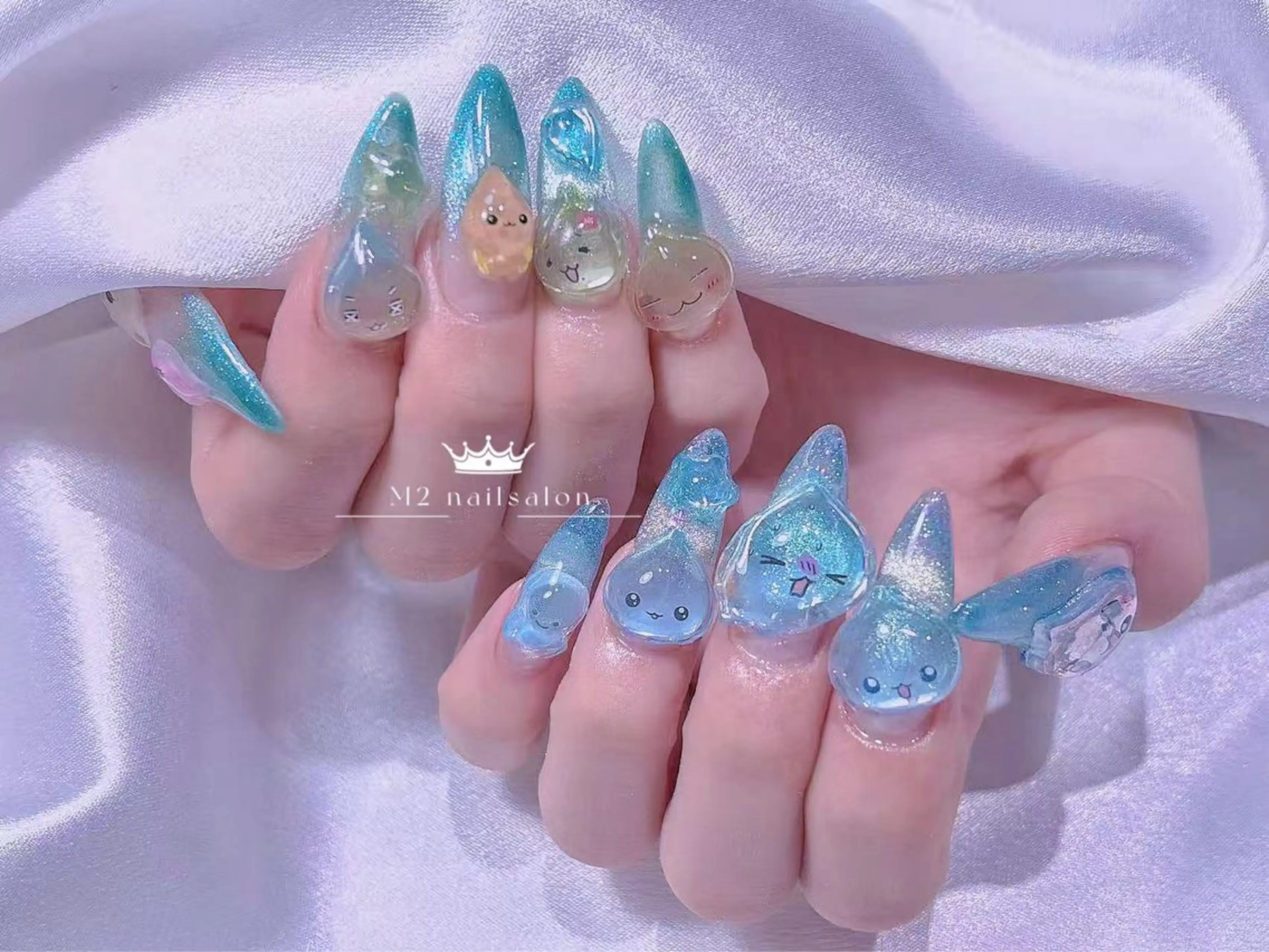 ネイル ハンドネイル エムズ エムズのマツエク・マツパデザイン