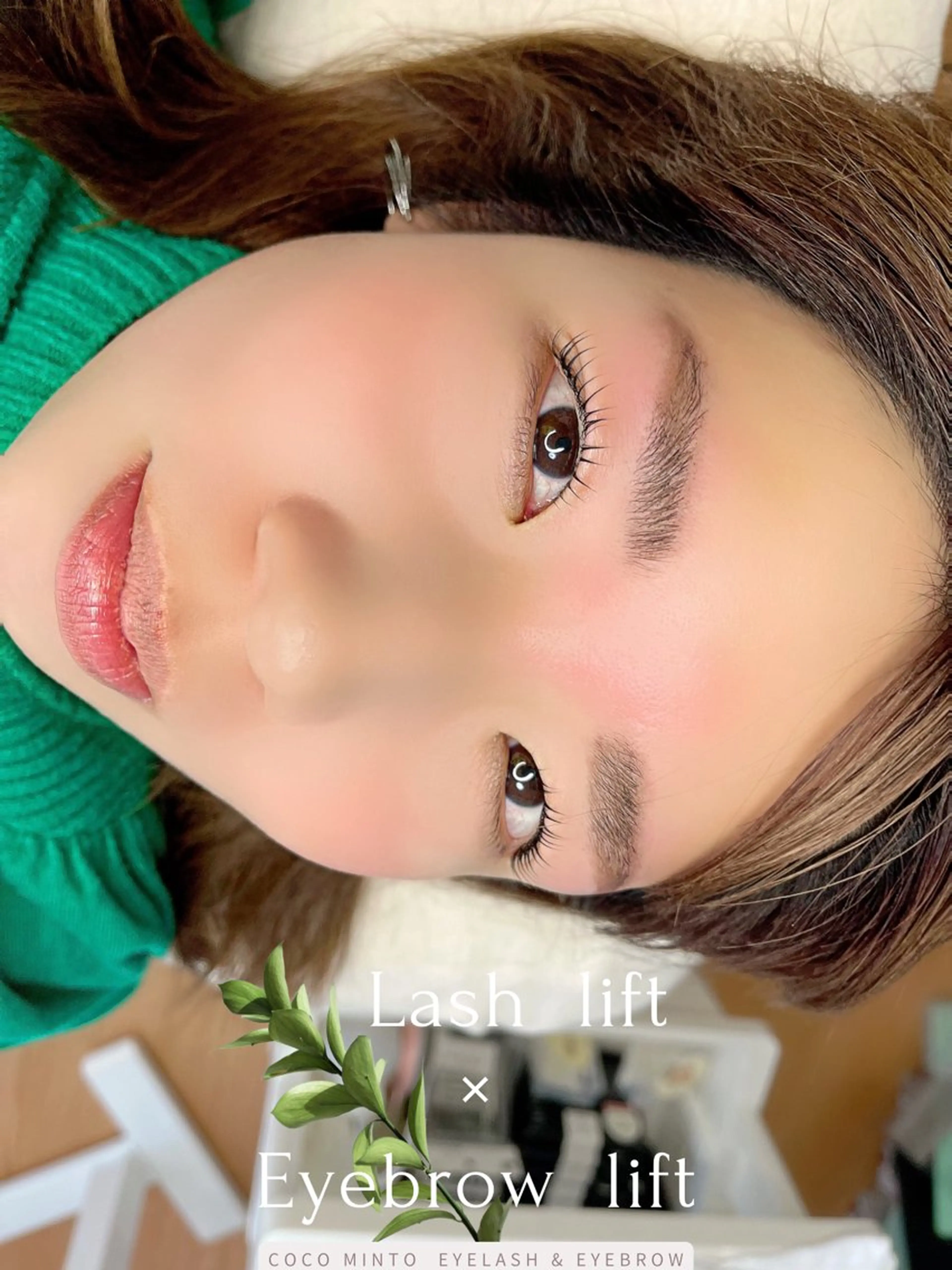 アイブロウ CocoMinto Rie.Mのマツエク・マツパデザイン