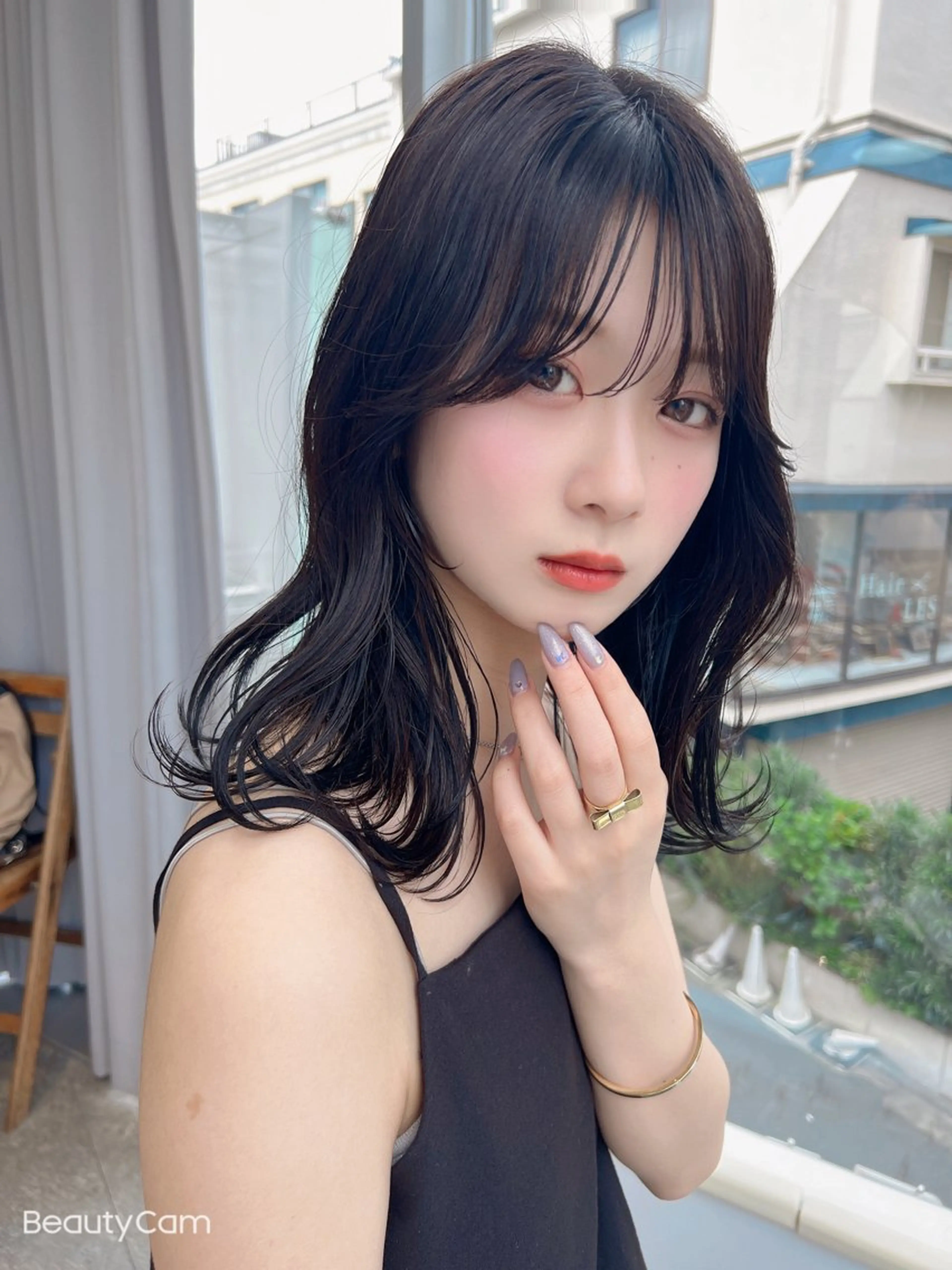 ミディアム カラー カット ヘアカラー 🪞上品で可愛い韓国 ヘア🪞Rikutoのヘアスタイル