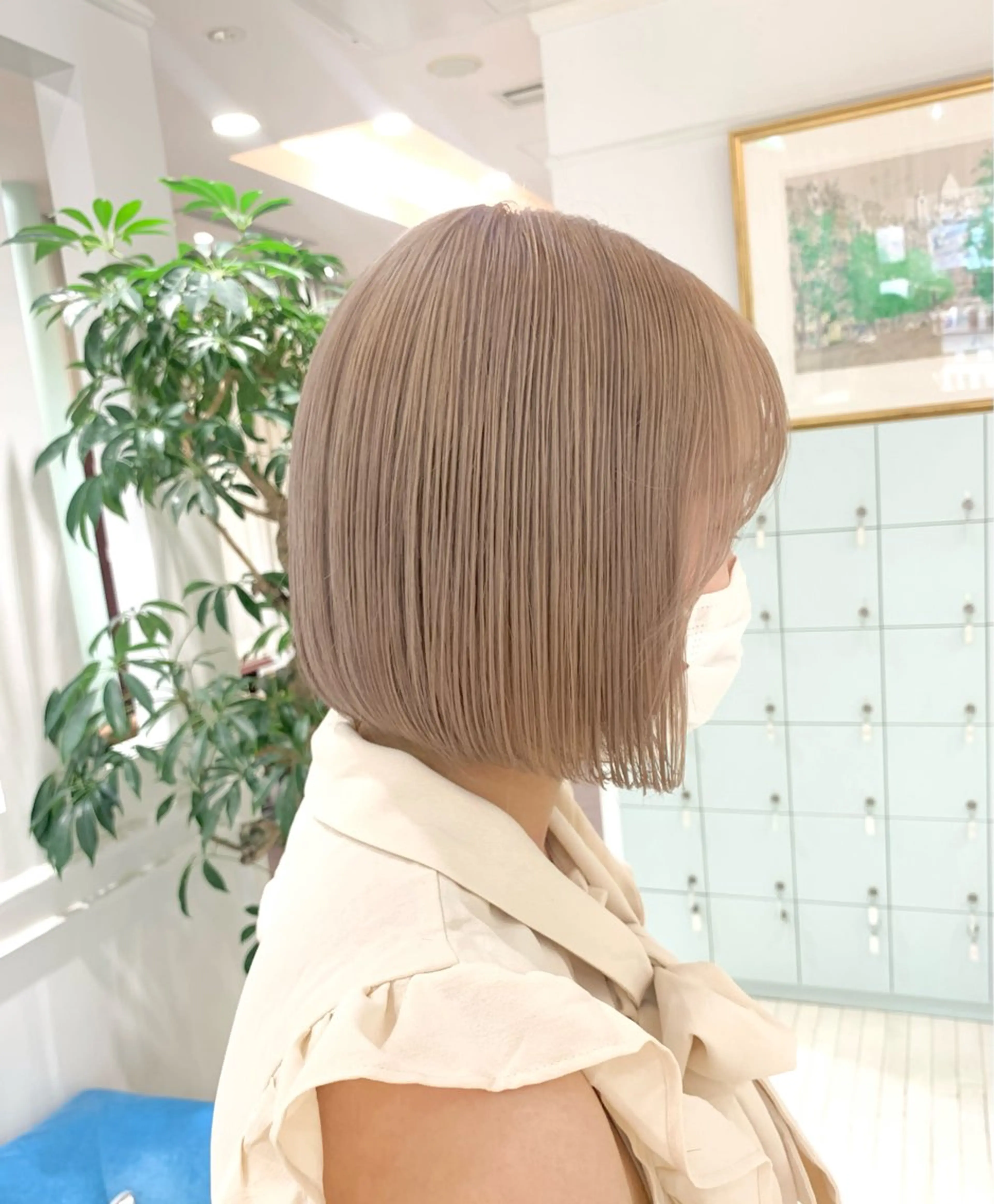 ショート カラー カット ヘアカラー トリートメント ヘアセット 🫧艶ダブルカラー ブリーチ🫧トモヤのヘアスタイル