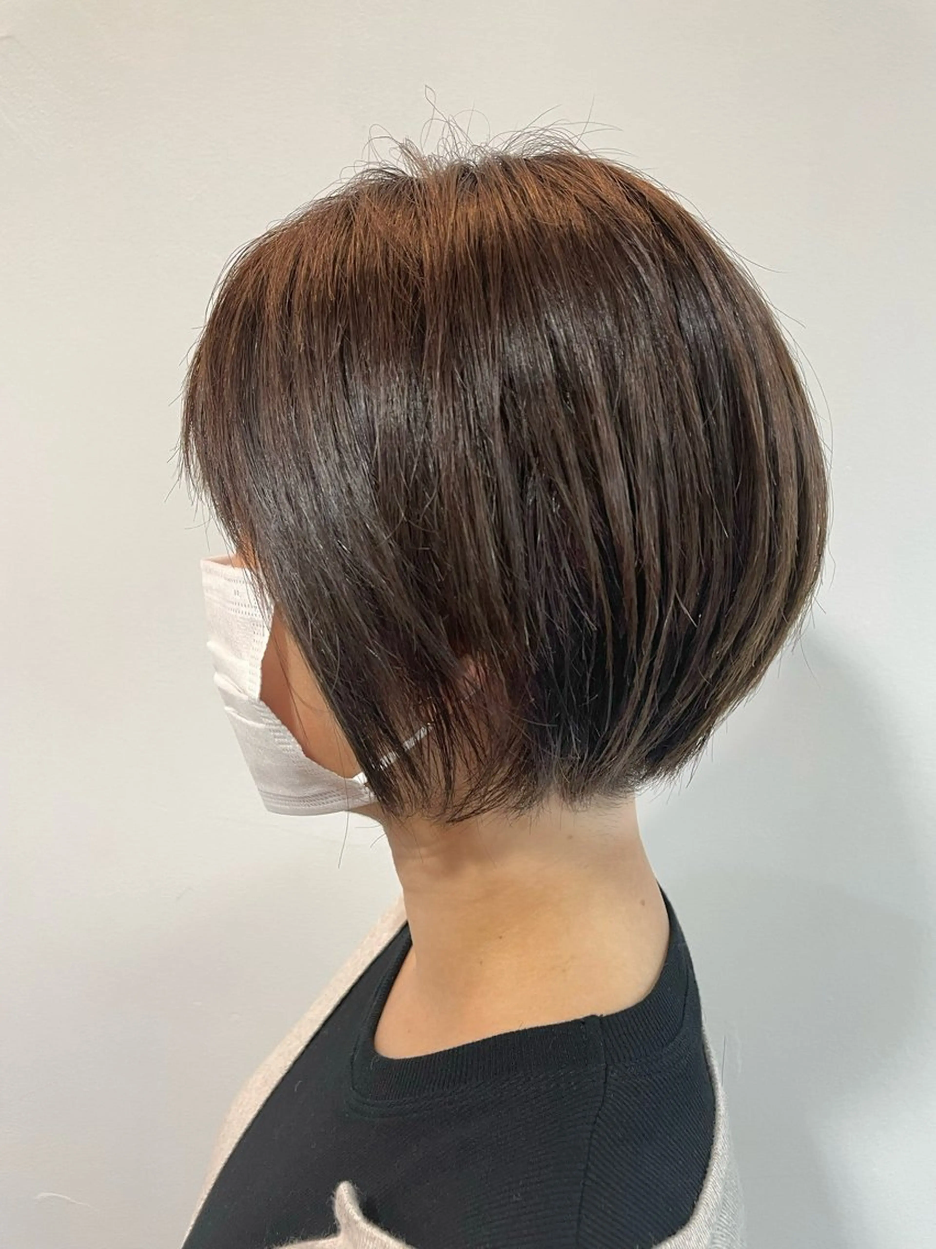 ショート カラー カット ヘアカラー ショート ボブ✂︎ 髙梨  遥のヘアスタイル